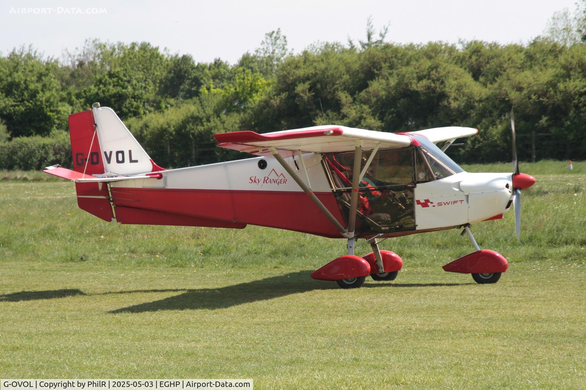 G-OVOL, 2005 Skyranger Swift 912S(1) C/N BMAA/HB/447, G-OVOL 2005 Skyranger Swift 912S(2) Popham Microlight Fly In