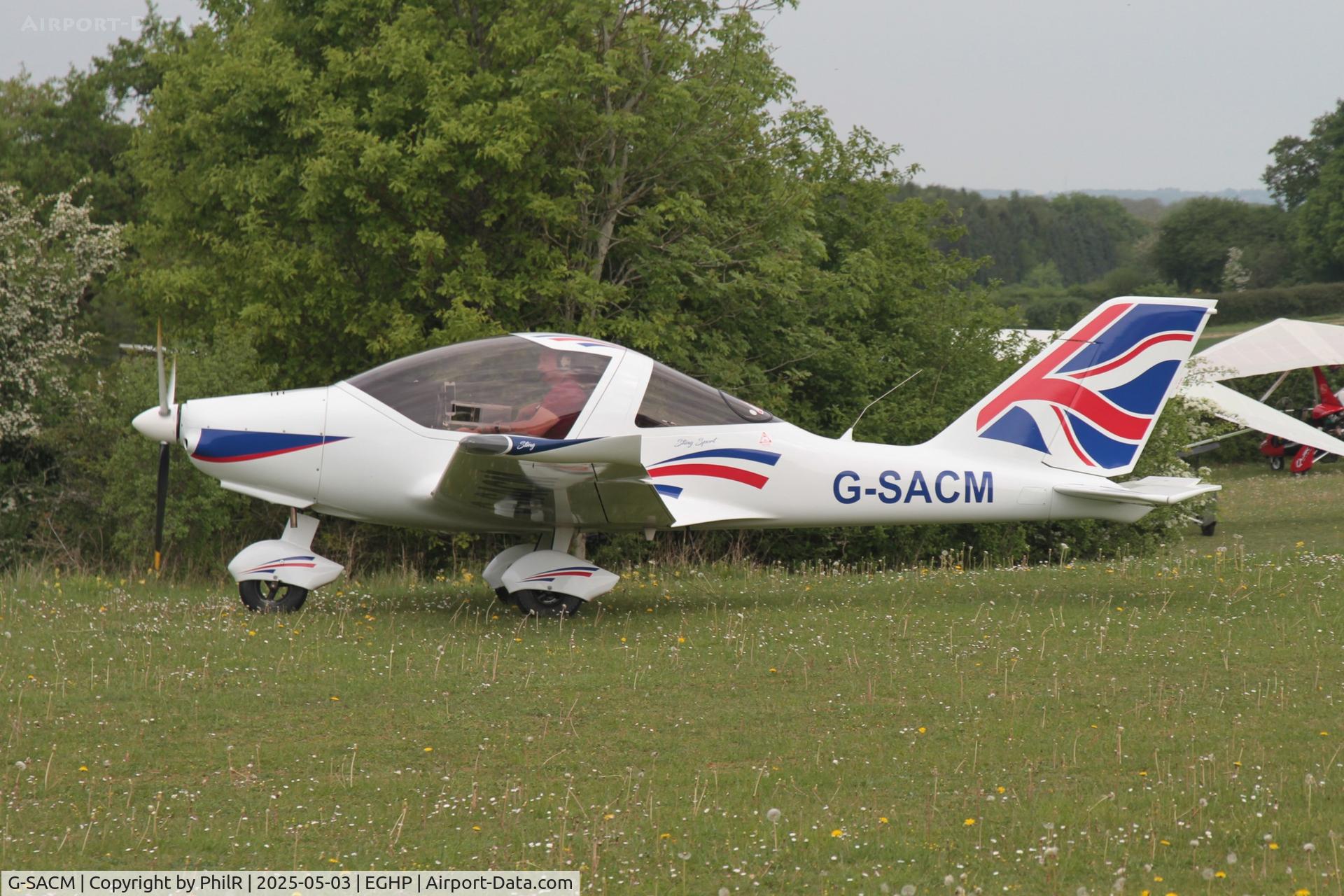 G-SACM, 2011 TL Ultralight TL-2000UK Sting Carbon C/N LAA 347-14798, G-SACM 2011 TL 2000 UK Sting Carbon Popham Microlight Fly In