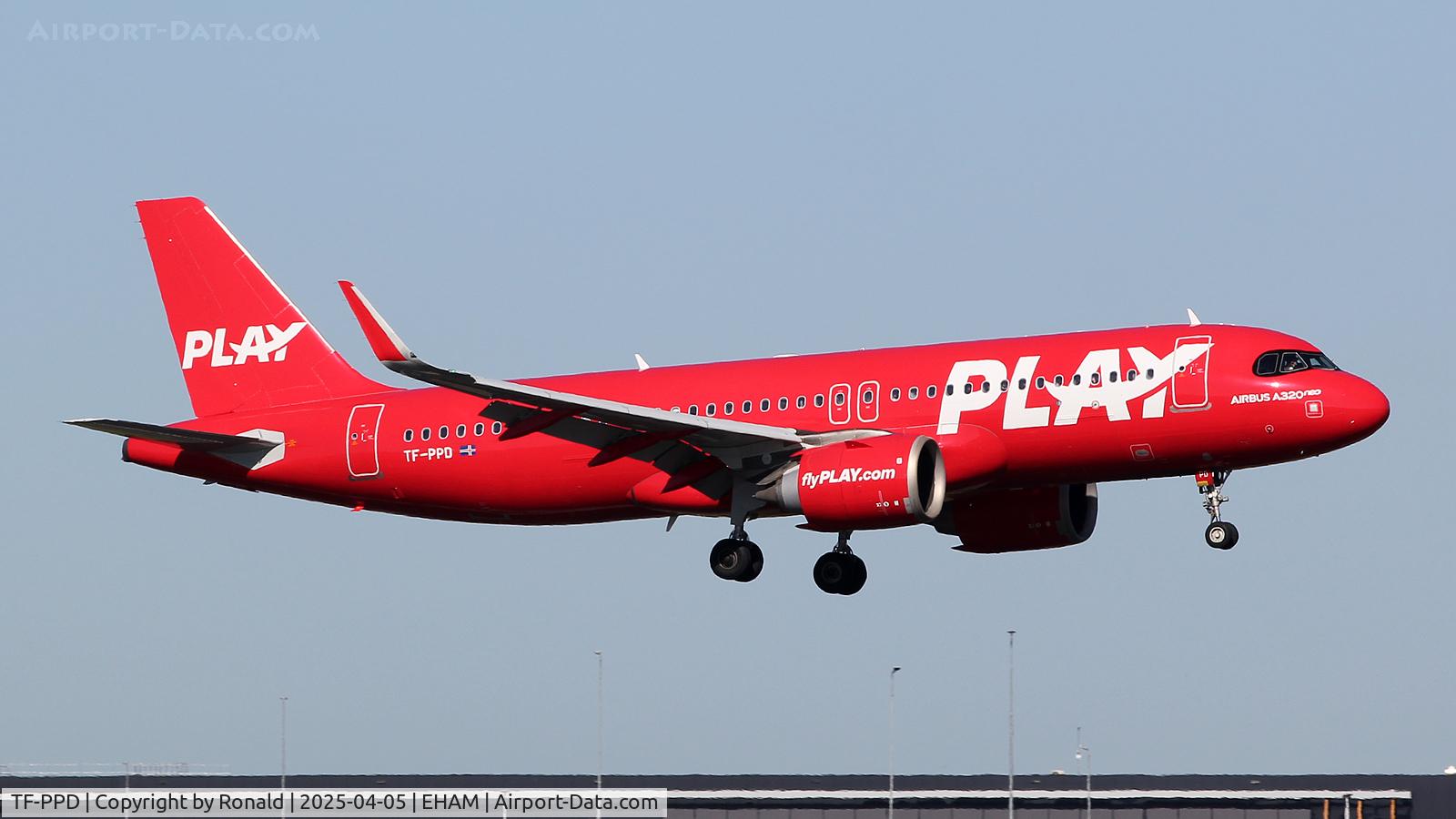 TF-PPD, 2017 Airbus A320-251N C/N 7576, at eham