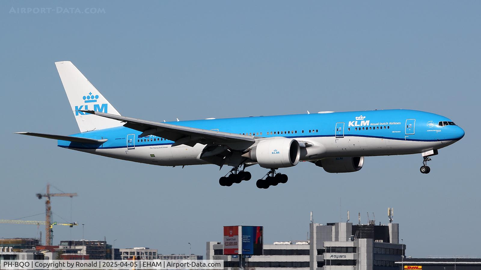 PH-BQO, 2007 Boeing 777-206/ER C/N 35295, at eham