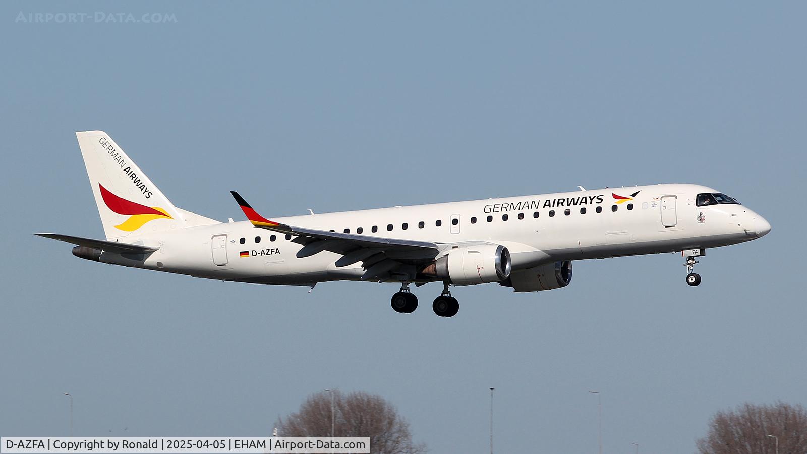 D-AZFA, 2006 Embraer 190LR (ERJ-190-100LR) C/N 19000063, at eham