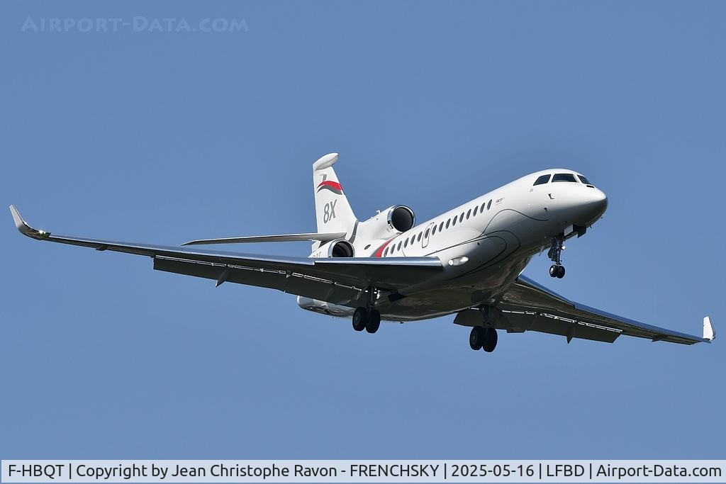 F-HBQT, DASSAULT AVIATION Falcon 8X C/N 505, F8X Demonstrator