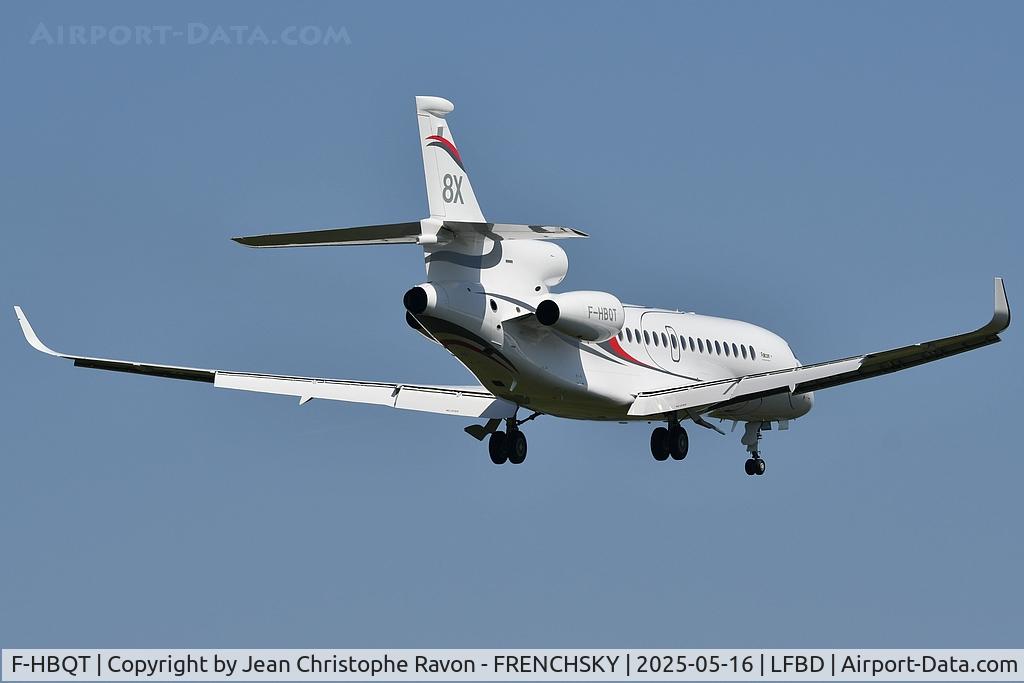 F-HBQT, DASSAULT AVIATION Falcon 8X C/N 505, F8X Demonstrator