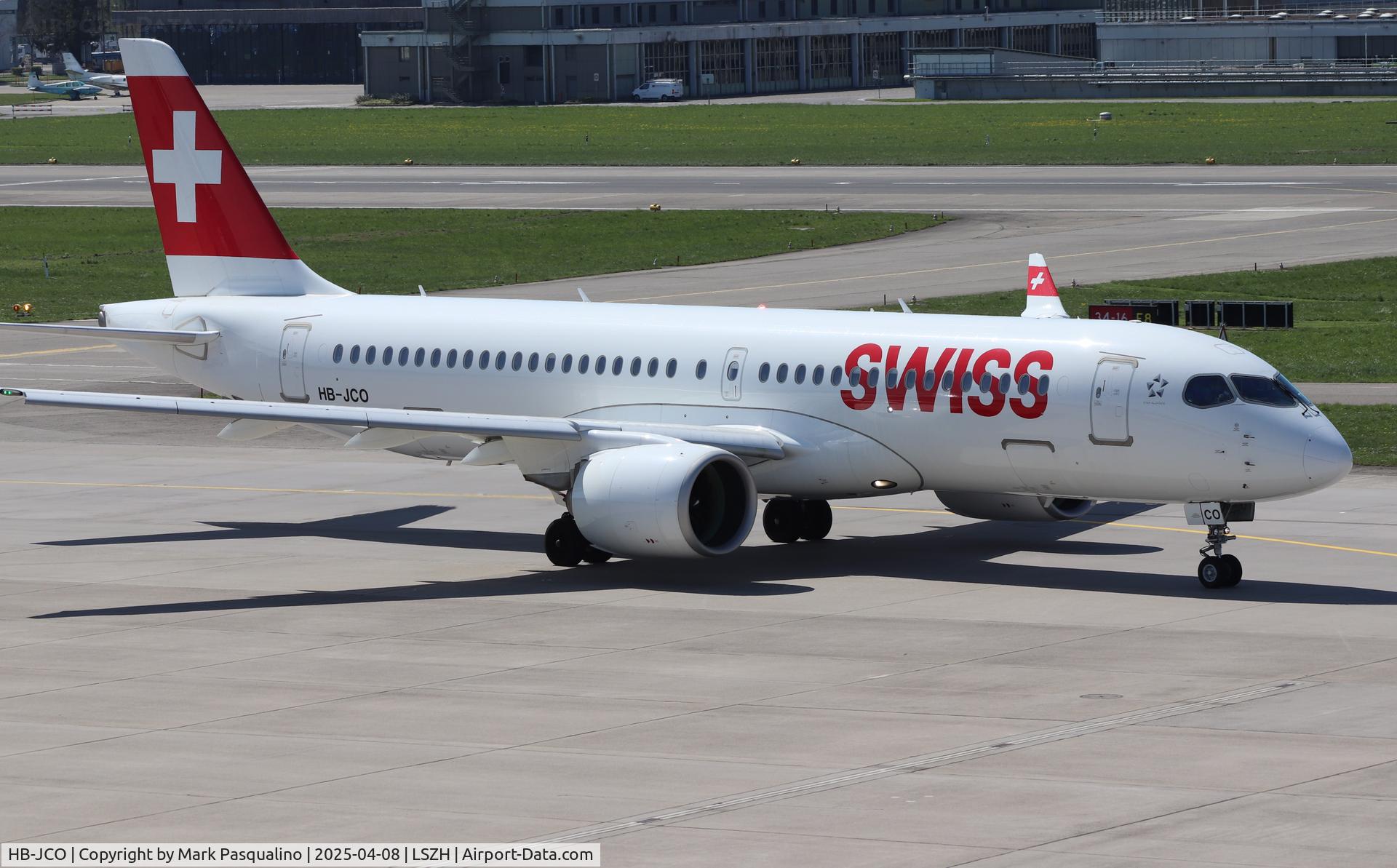 HB-JCO, 2018 Bombardier CSeries CS300 (BD-500-1A11) C/N 55033, Airbus A220-371
