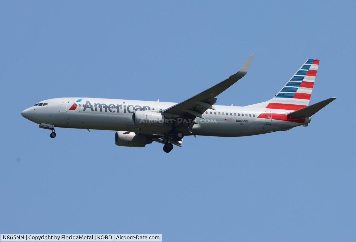 N865NN, 2010 Boeing 737-823 C/N 29554, AAL 738 zx mia-ord