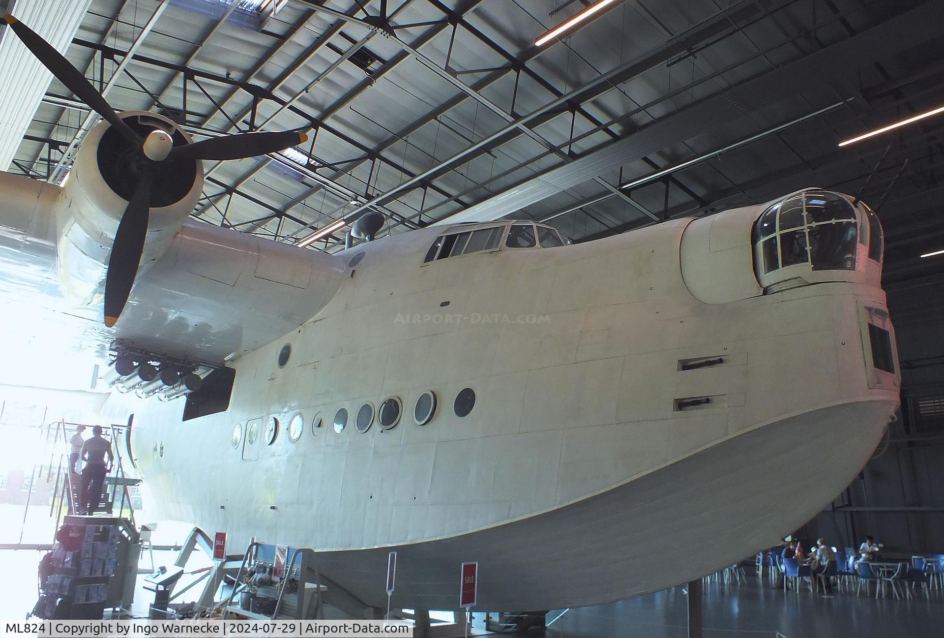 ML824, 1944 Short S25 Sunderland V C/N SH.984, Short Sunderland V at the RAF Museum Hendon