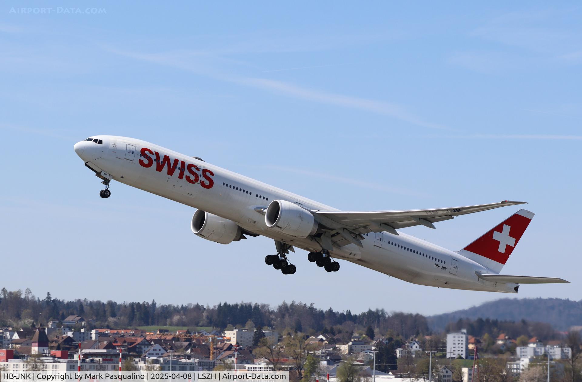 HB-JNK, 2019 Boeing 777-300ER C/N 66091, Boeing 777-3DE/ER