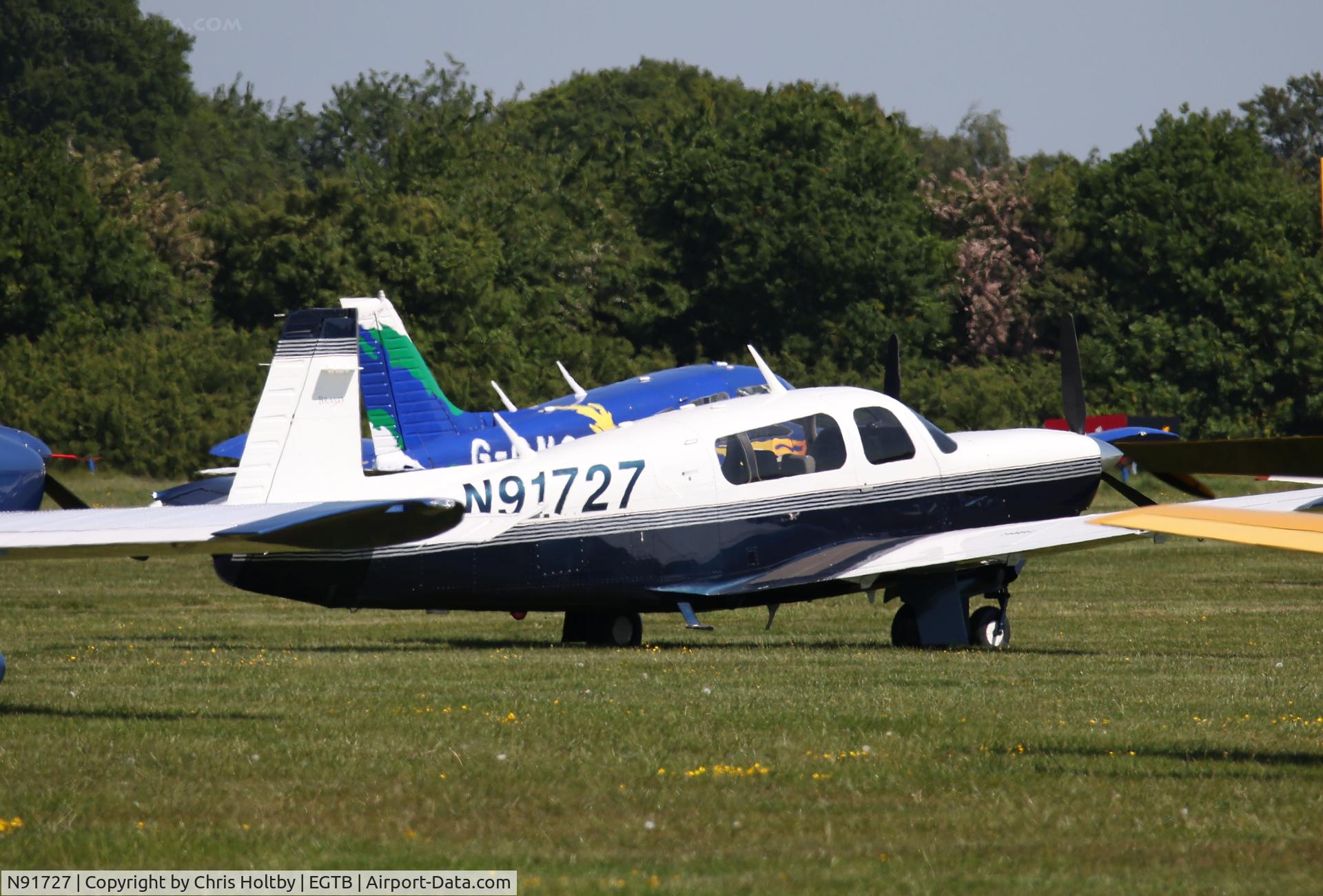 N91727, 1999 Mooney M20M Bravo C/N 27-0267, At the Booker Air Britain Fly-in 2025