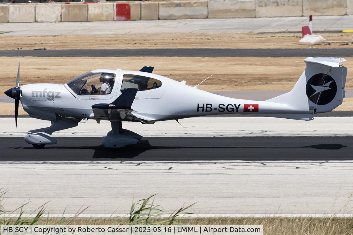 HB-SGY, Diamond DA 40 NG C/N 40.N371, Runway 31
