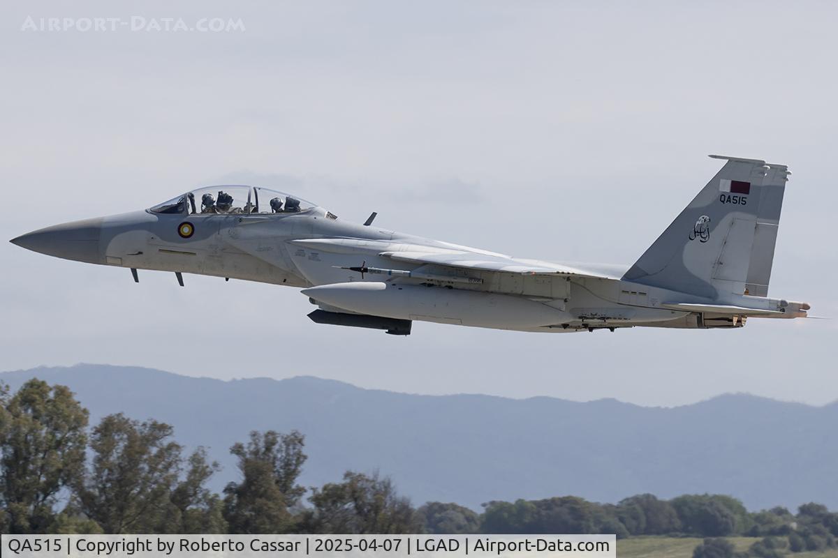 QA515, Boeing F-15QA Ababil C/N QA20, Iniochos 2025