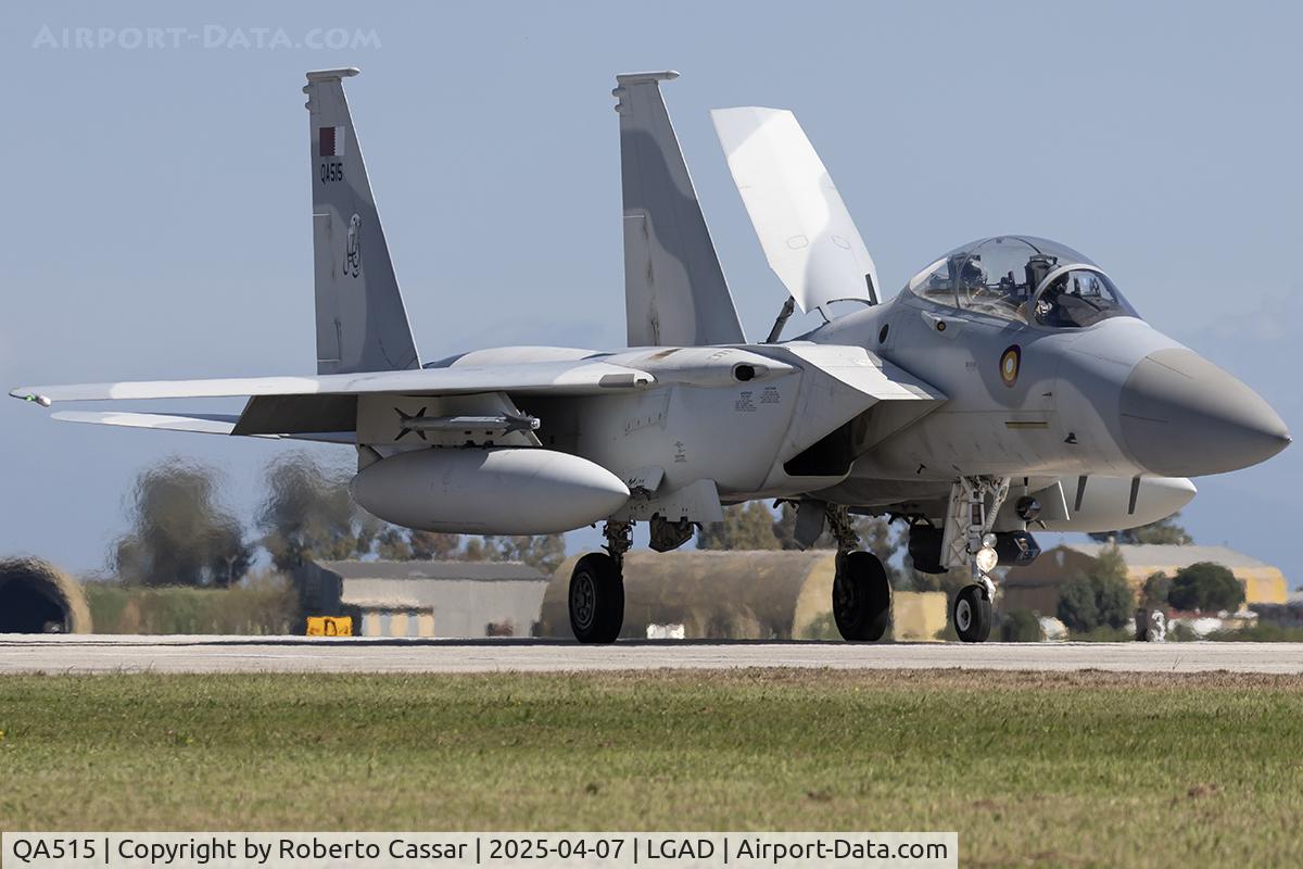 QA515, Boeing F-15QA Ababil C/N QA20, Iniochos 2025