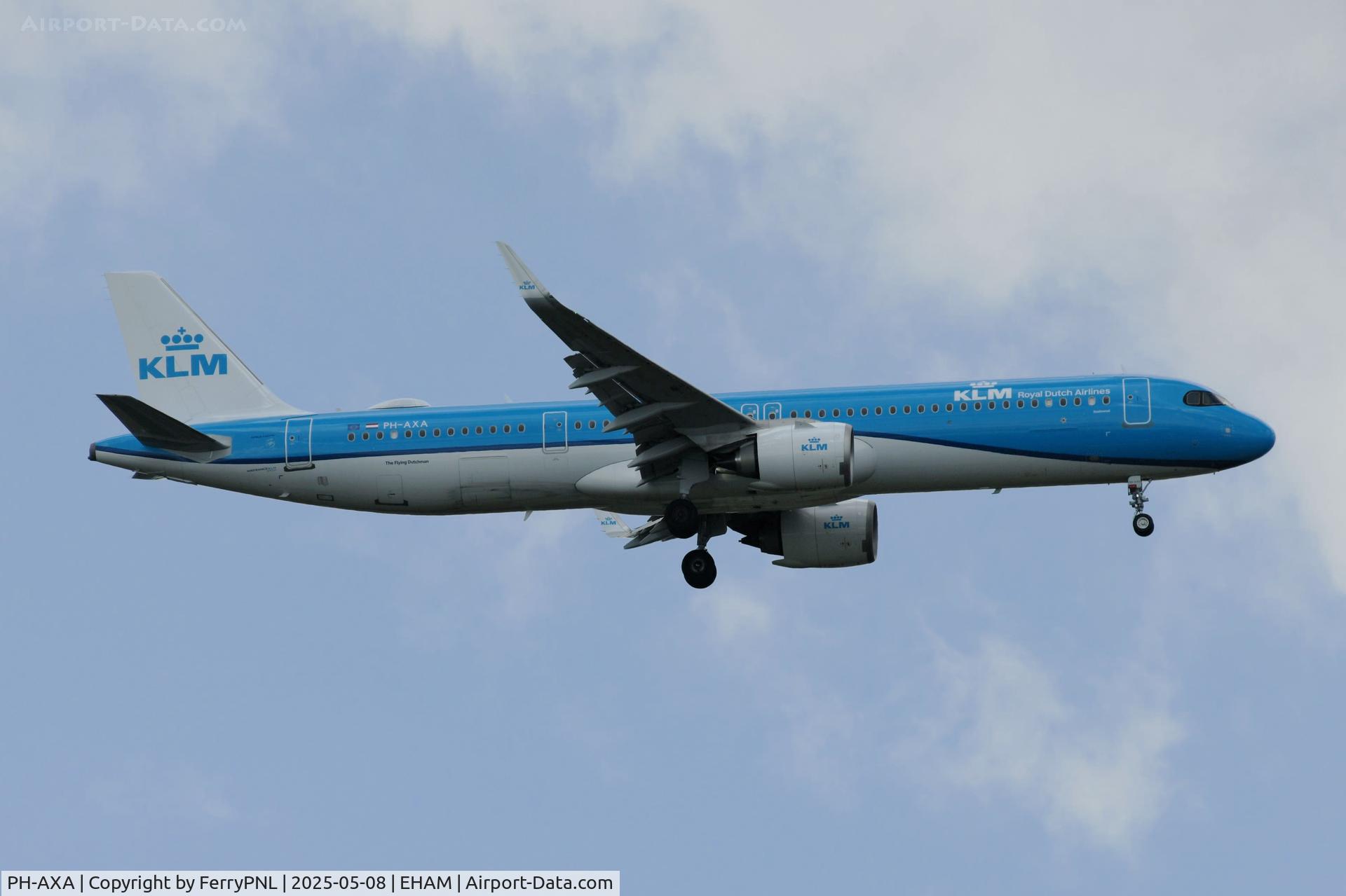 PH-AXA, 2024 Airbus A321-252NX C/N 11895, KLM A321N landing