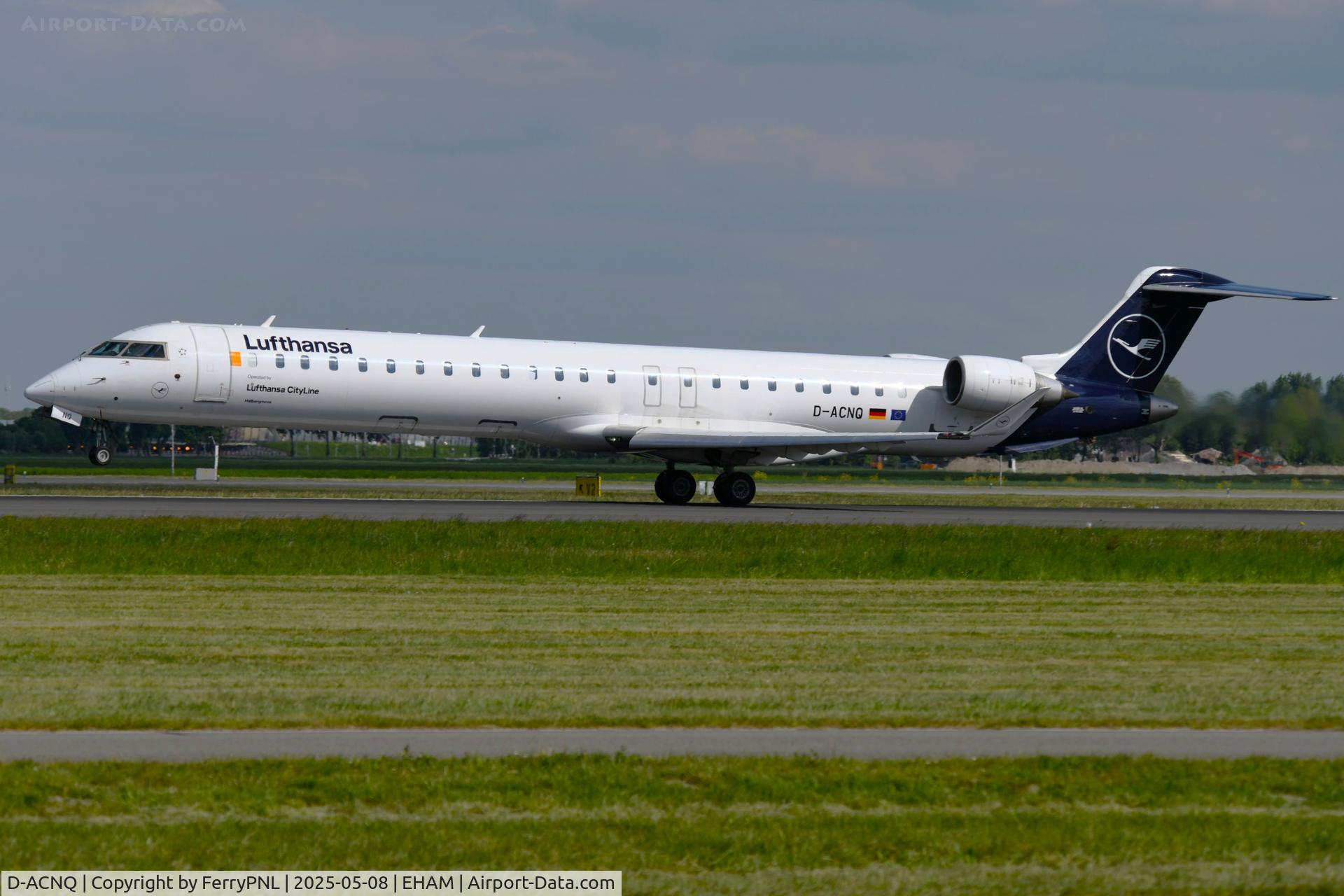 D-ACNQ, 2010 Bombardier CRJ-900LR (CL-600-2D24) C/N 15260, Lufthansa Cityline CL900 rotating