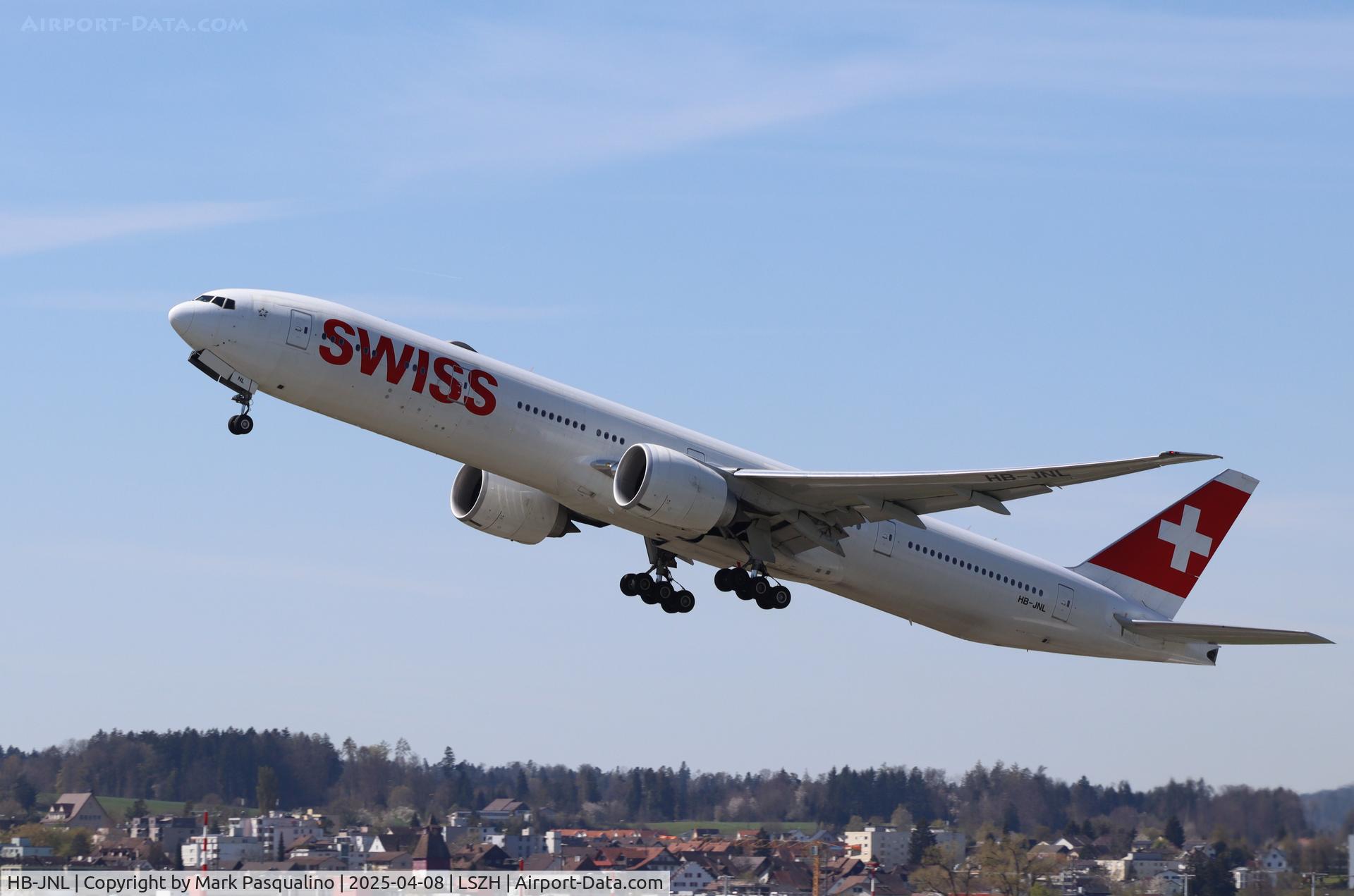 HB-JNL, 2019 Boeing 777-300/ER C/N 66092, Boeing 777-3DE/ER