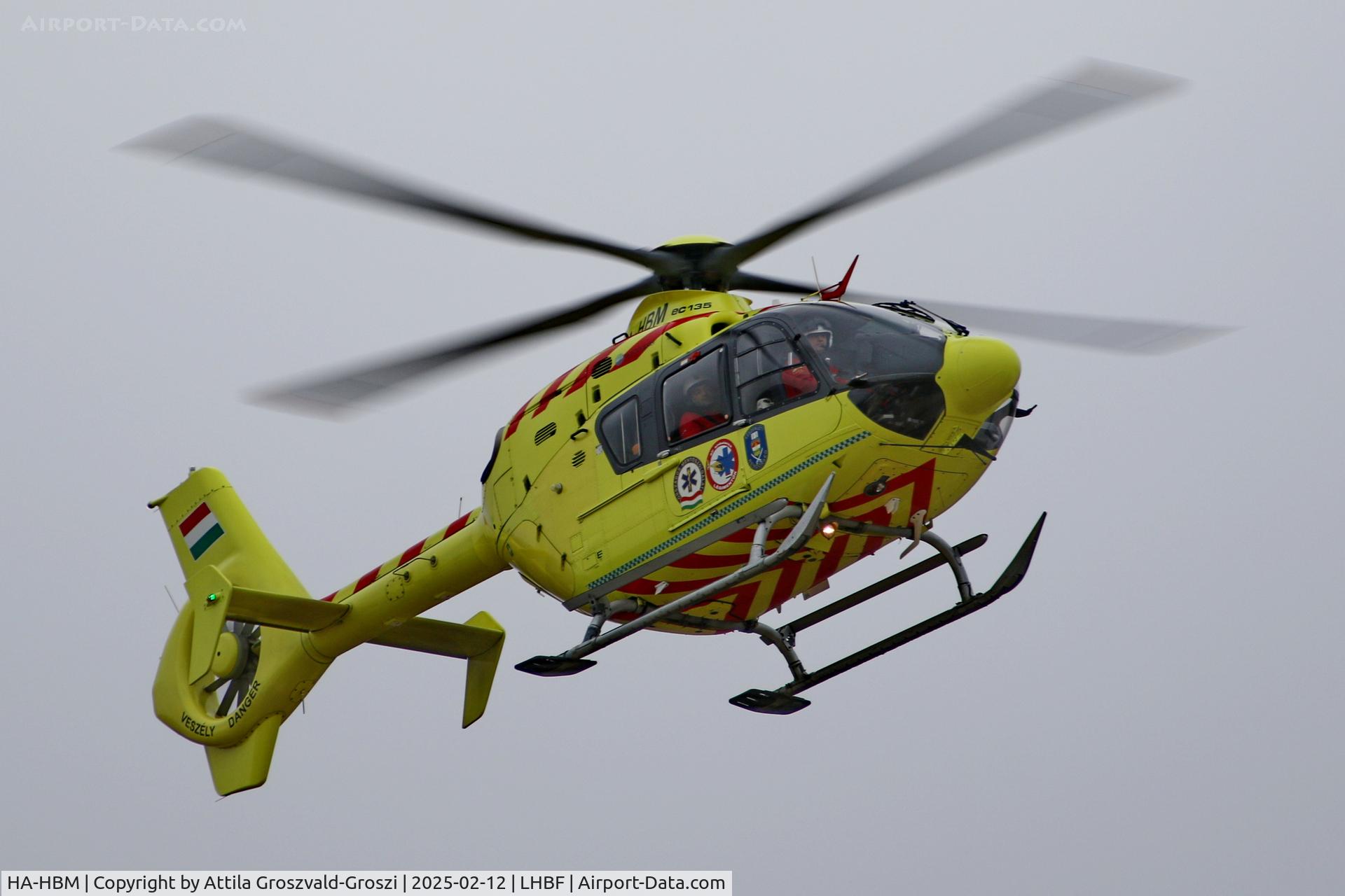 HA-HBM, 2007 Eurocopter EC-135P-2+ C/N 0586, LHBF - Balatonfüred aerial ambulance base, Hungary