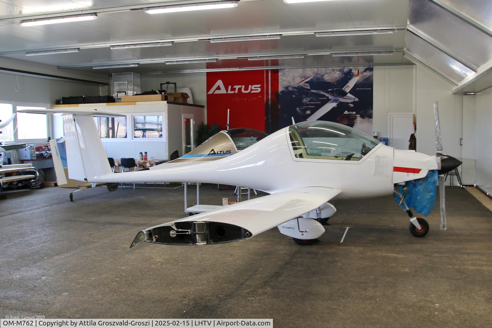 OM-M762, 2025 Altus Aero Altus C/N 003, LHTV - Tótvázsony-Kövesgyurpuszta Airfield, Hungary
Almost ready...