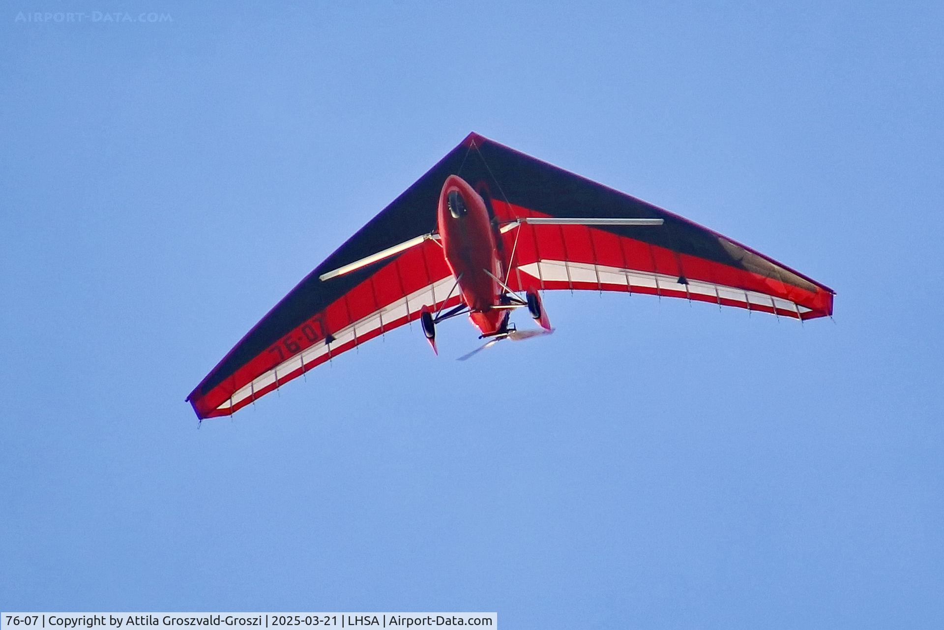 76-07, 2016 Halley Apollo CXMD Jet Star C/N ------/020216, LHSA - in the airspace of Szentkirályszabadja airport, Hungary
