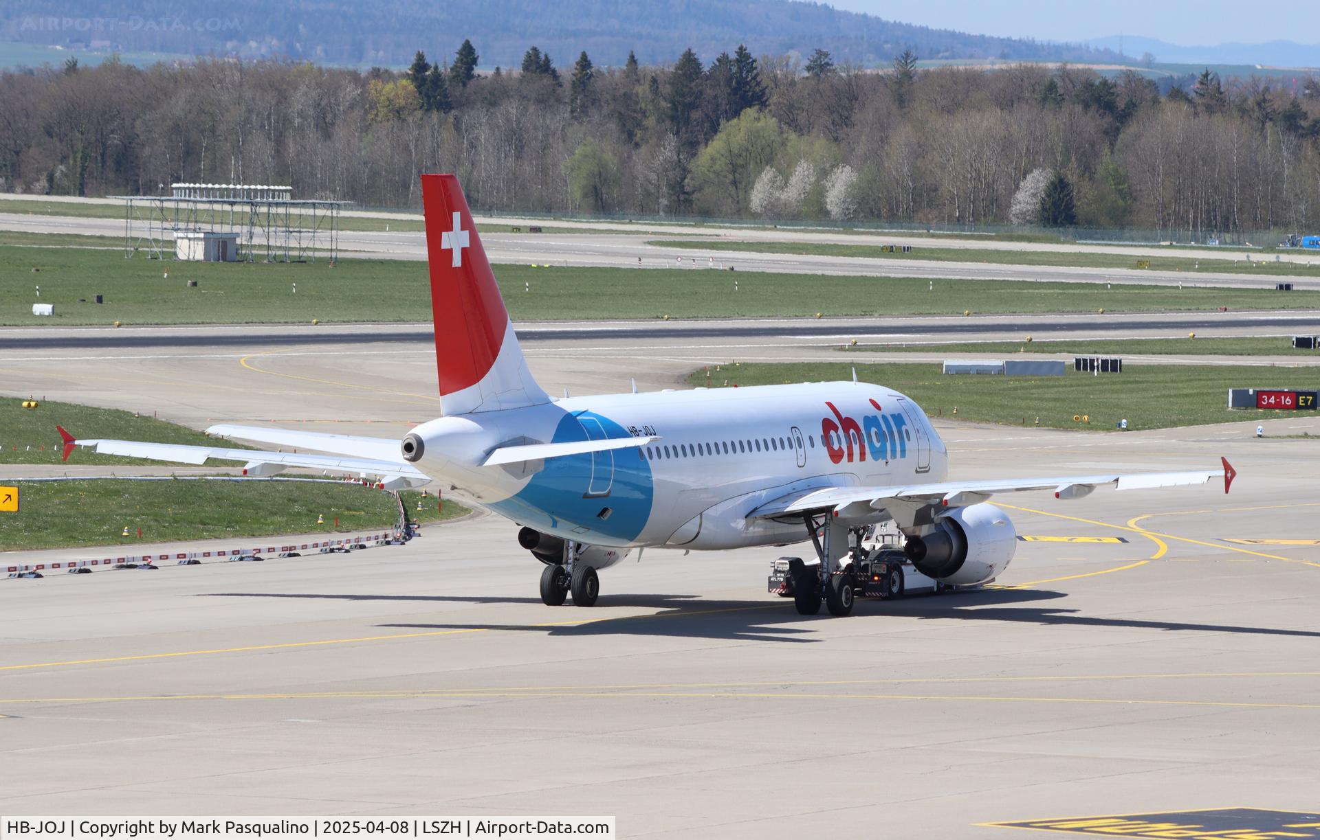 HB-JOJ, 2007 Airbus A319-112 C/N 3024, Airbus A319-112