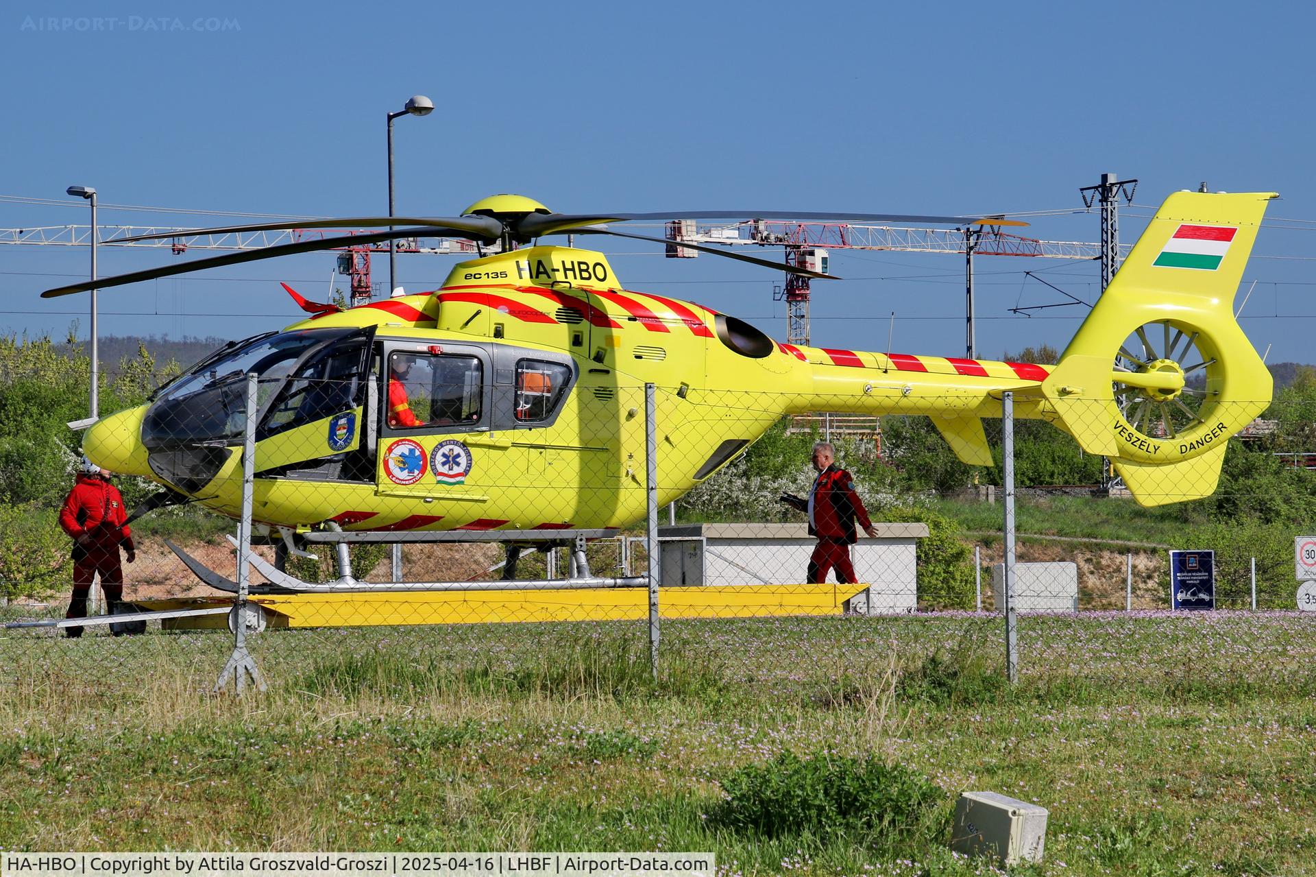 HA-HBO, 2009 Eurocopter EC-135P-2+ C/N 0736, LHBF - Balatonfüred Air Ambulance Base, Hungary