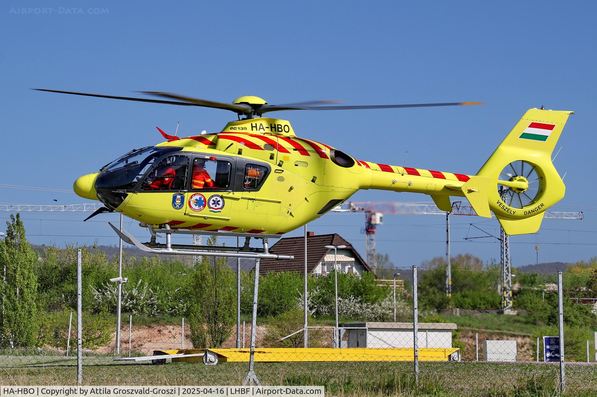 HA-HBO, 2009 Eurocopter EC-135P-2+ C/N 0736, LHBF - Balatonfüred Air Ambulance Base, Hungary