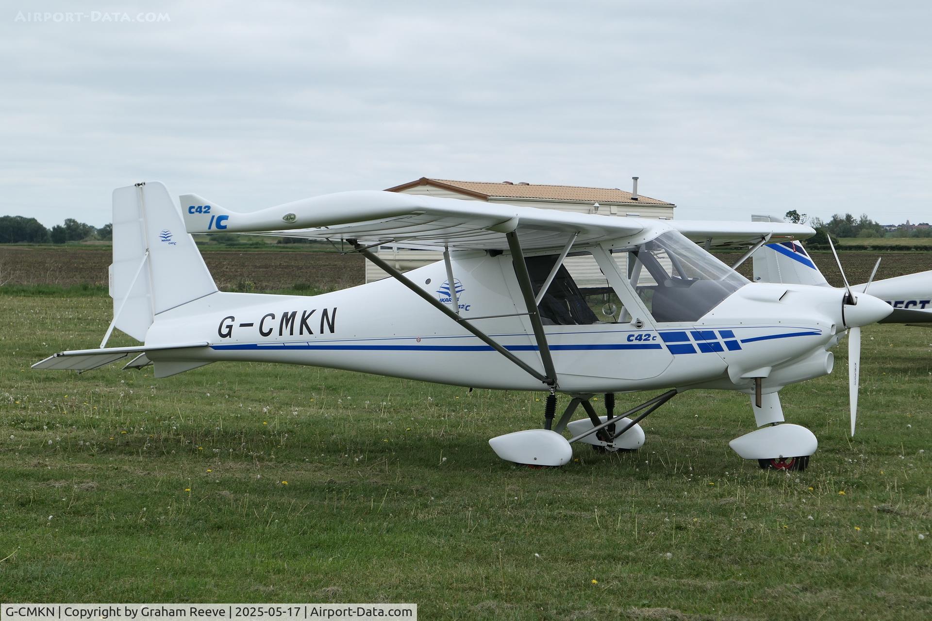 G-CMKN, 2022 Comco Ikarus C42 FB80 Charlie C/N 2203-7681, Parked at Sutton Meadows.