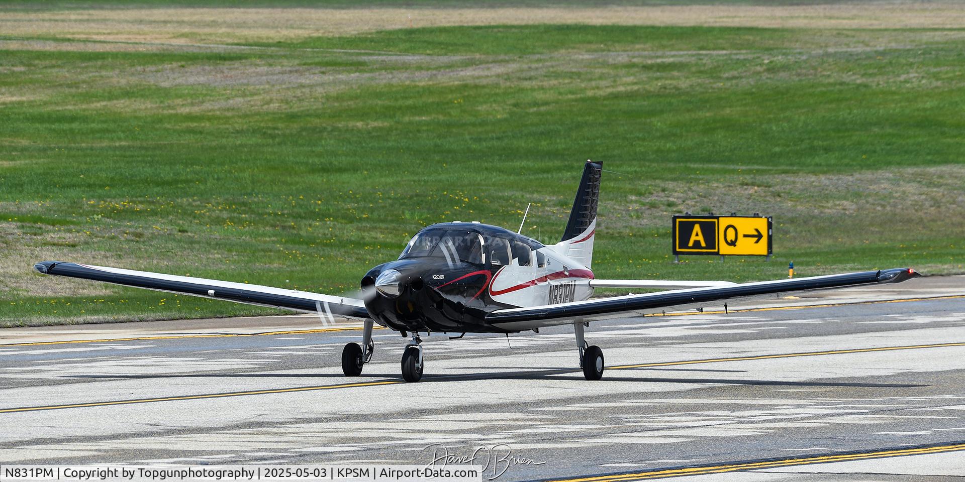 N831PM, 2024 Piper PA-28-181 C/N 2881735, Civilian traffic