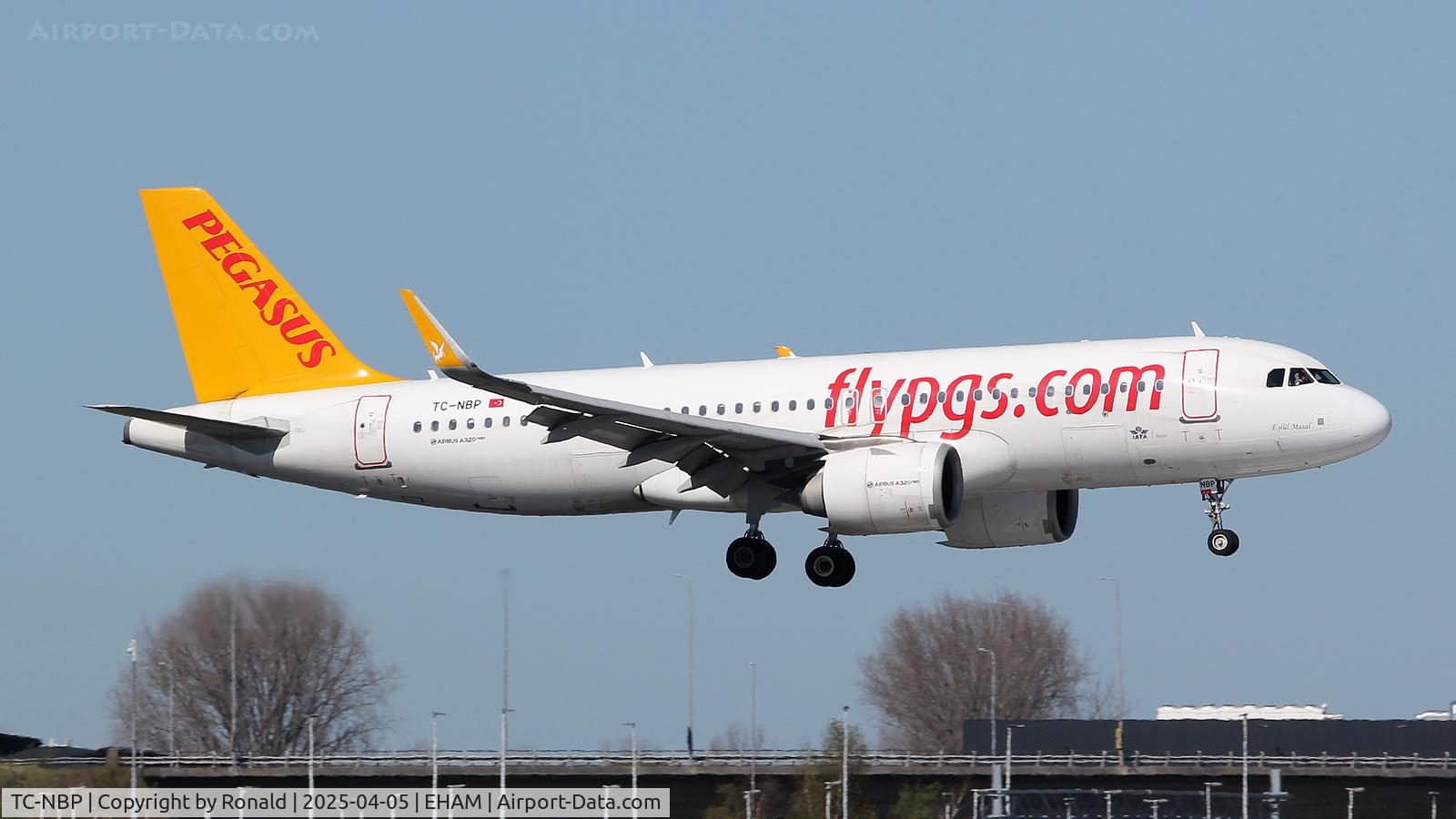 TC-NBP, 2018 Airbus A320-251NEO C/N 8113, at eham