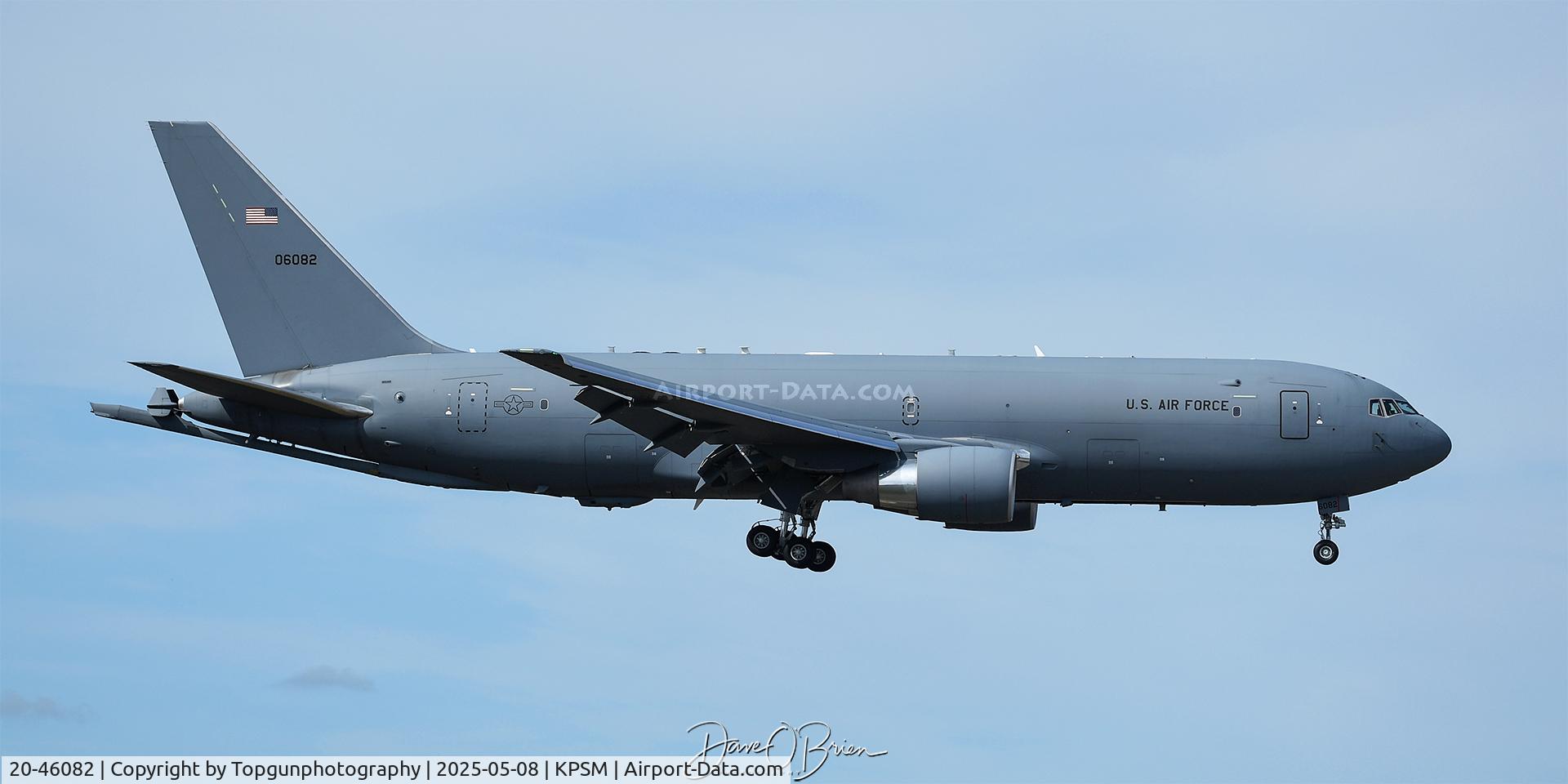 20-46082, 2021 Boeing KC-46A C/N 41901/1277, 305th AMW	
JB McGuire–Dix–Lakehurst, NJ