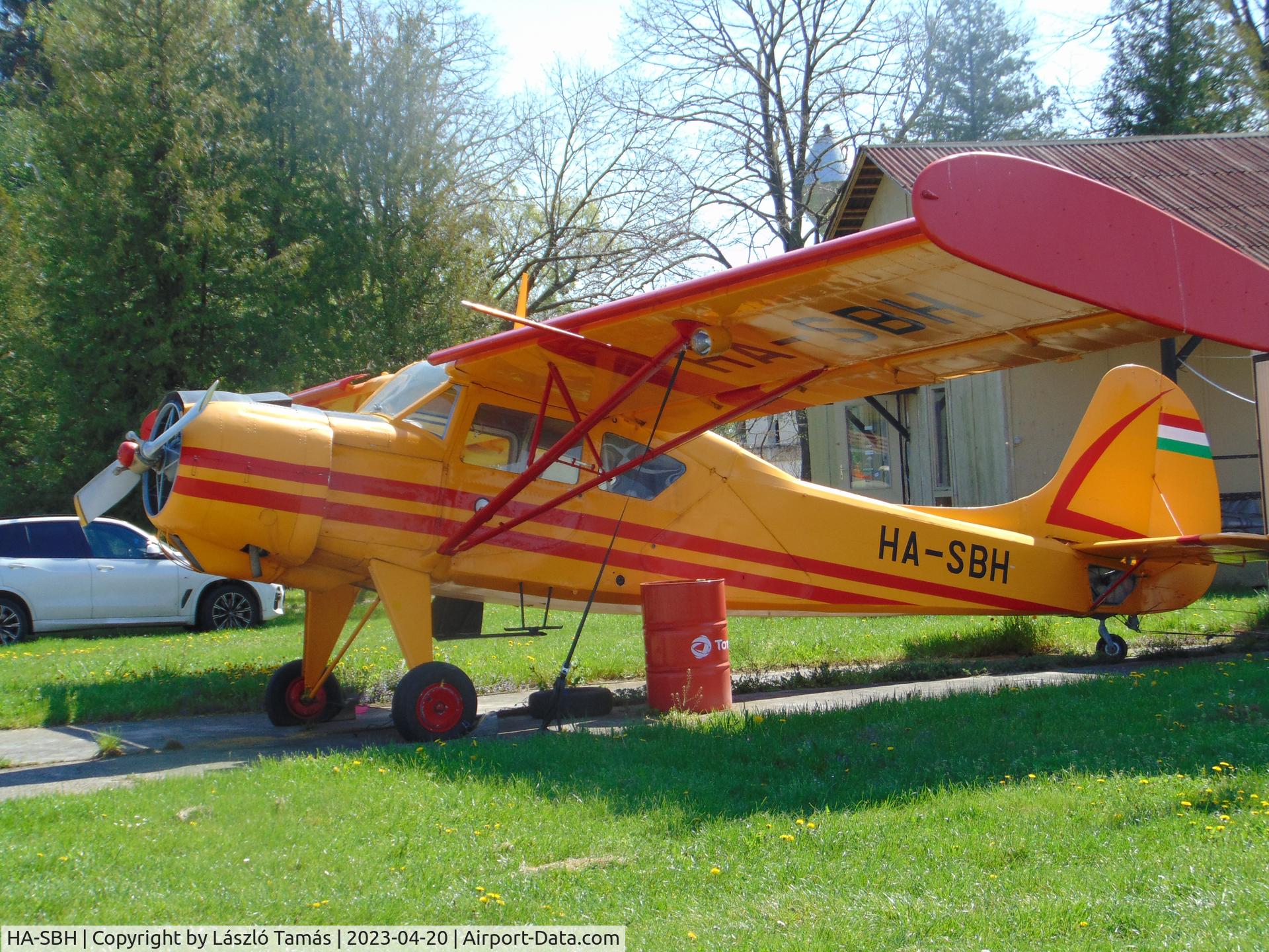 HA-SBH, 1967 PZL-Okecie PZL-101A Gawron C/N 107234, The good old Gawron... Kaposújlak airfield...
