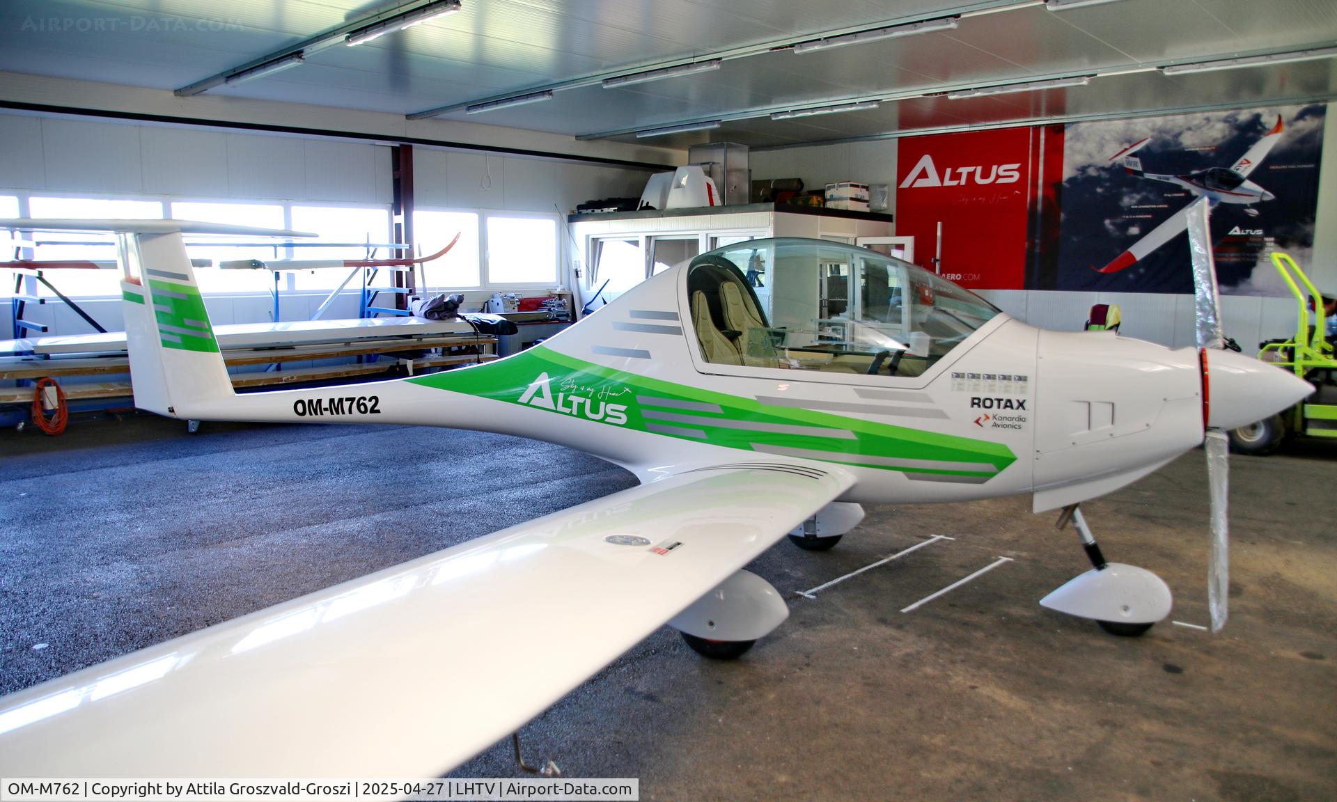 OM-M762, 2025 Altus Aero Altus C/N 003, LHTV - Tótvázsony-Kövesgyurpuszta Airfield, Hungary