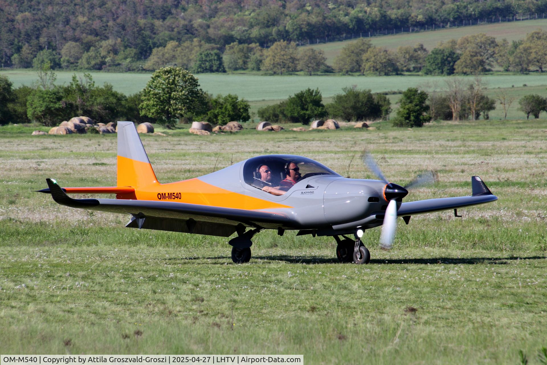 OM-M540, 2023 BlackWing BW 635RG C/N 022, LHTV - Tótvázsony-Kövesgyurpuszta Airfield, Hungary