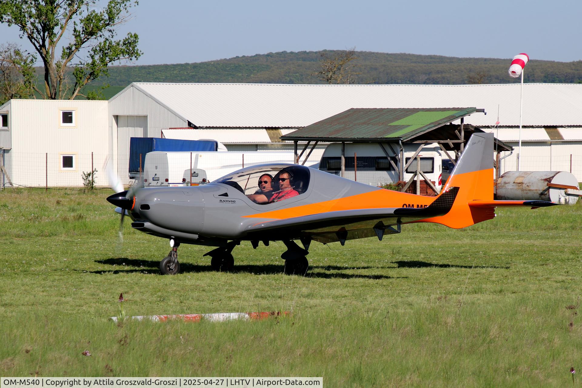 OM-M540, 2023 BlackWing BW 635RG C/N 022, LHTV - Tótvázsony-Kövesgyurpuszta Airfield, Hungary