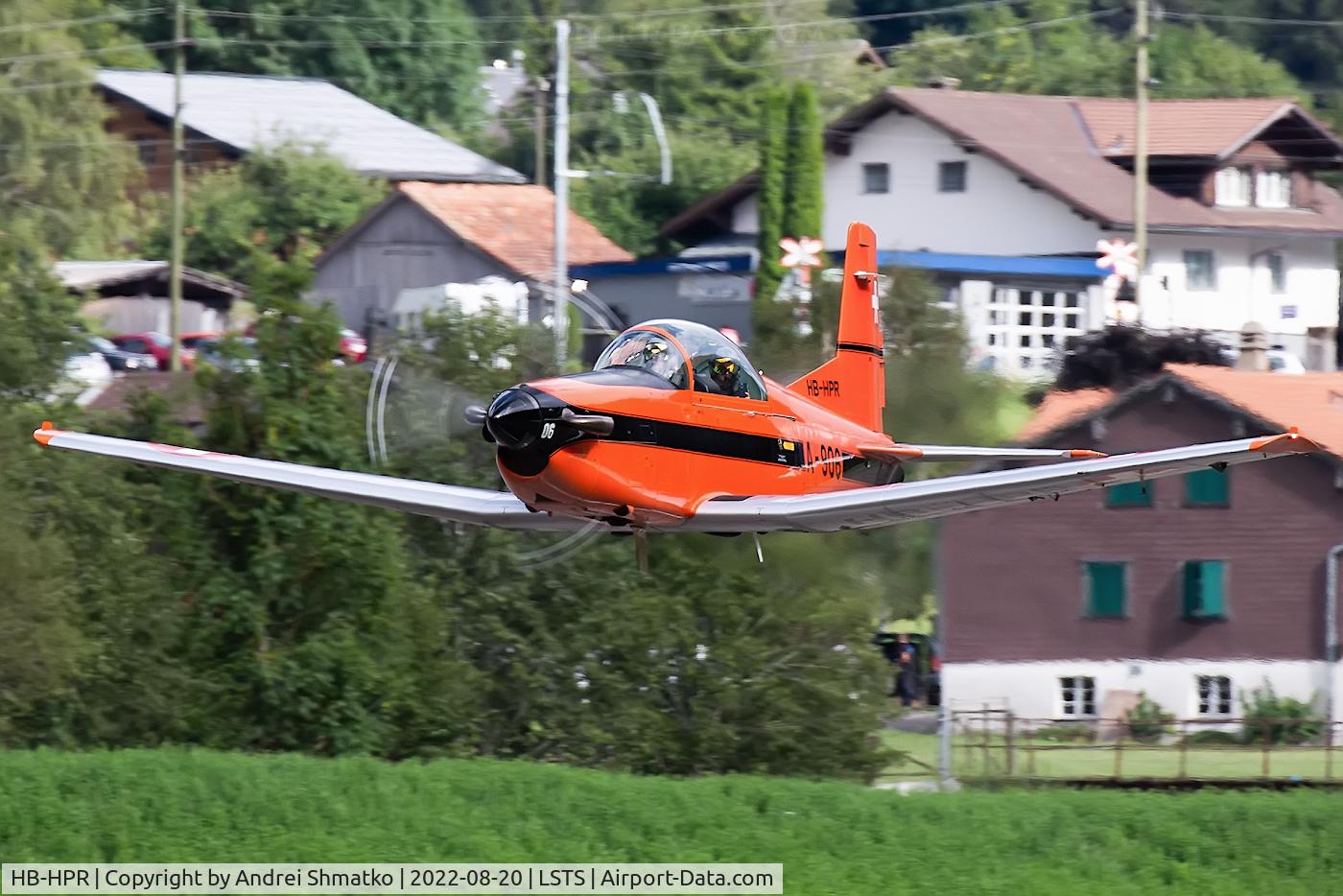 HB-HPR, 1982 Pilatus PC-7 Turbo Trainer C/N 314, Hunterfest.