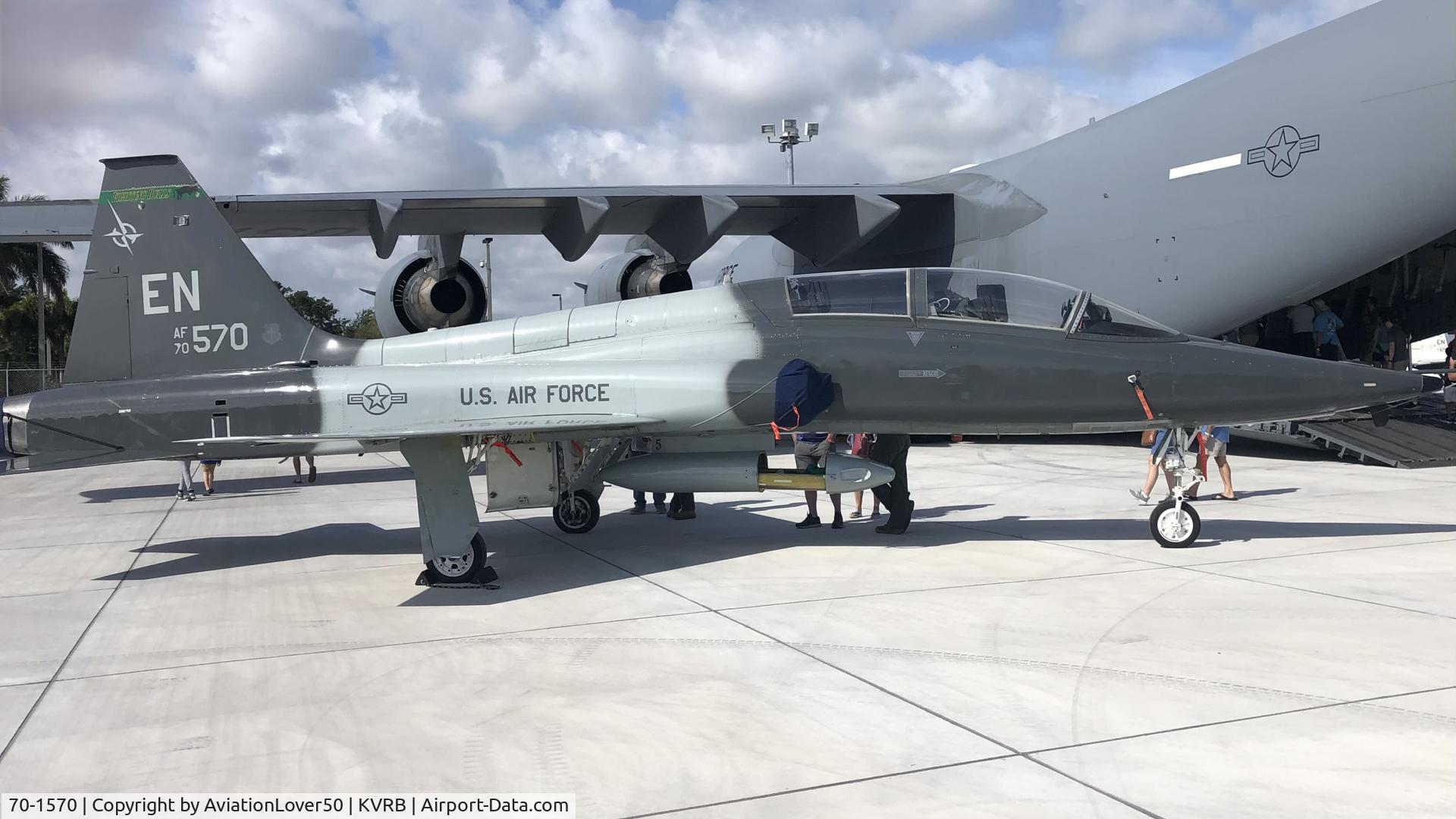 70-1570, 1970 Northrop T-38C Talon C/N T.6260, T-38C at the 2022 Vero Beach Air Show