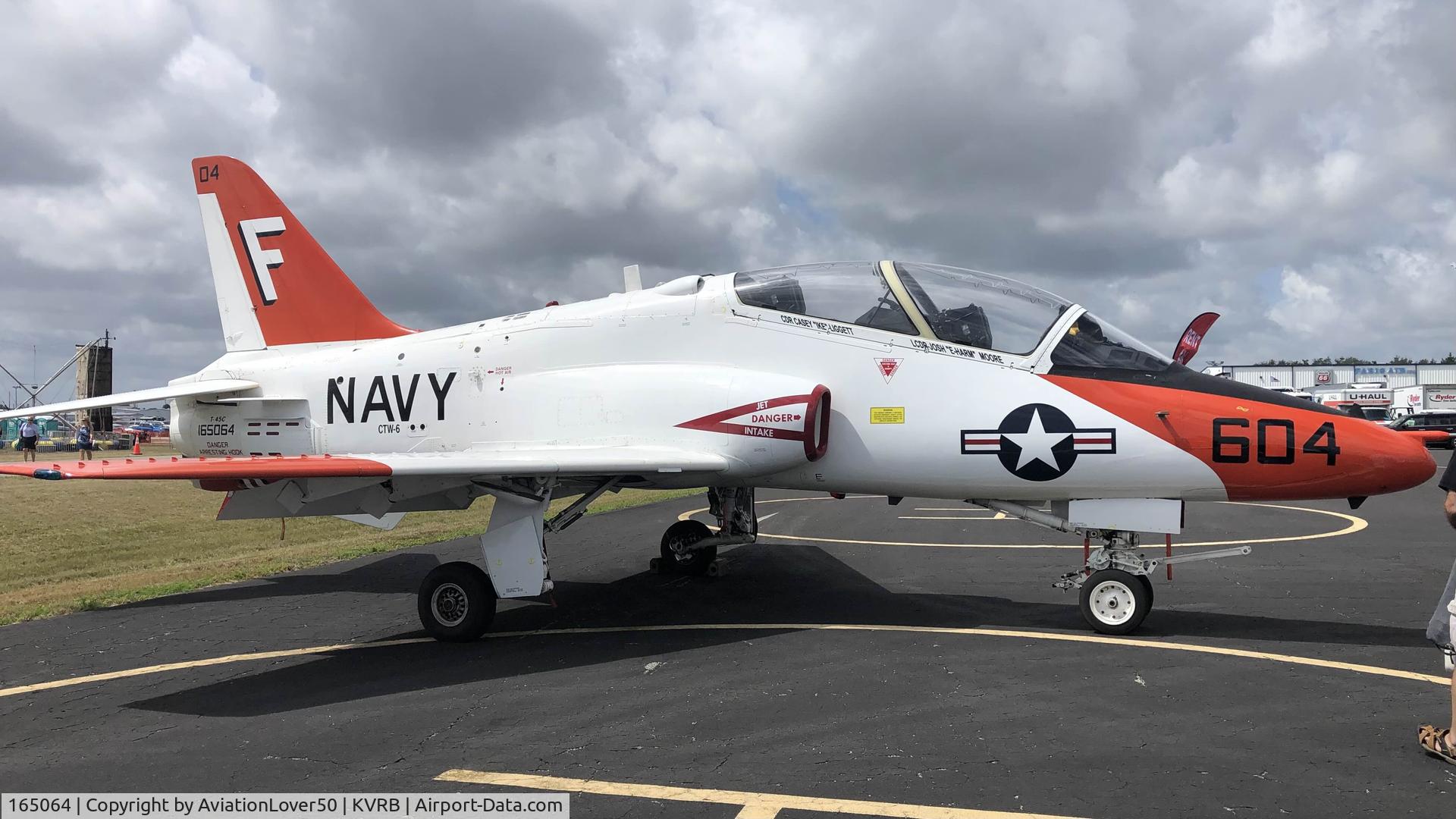 165064, McDonnell Douglas T-45C Goshawk C/N A068, USN T-45C