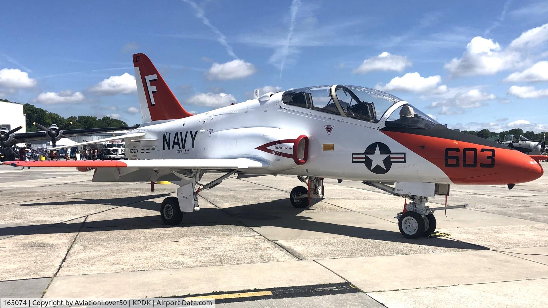 165074, McDonnell Douglas T-45C Goshawk C/N A078, T-45C