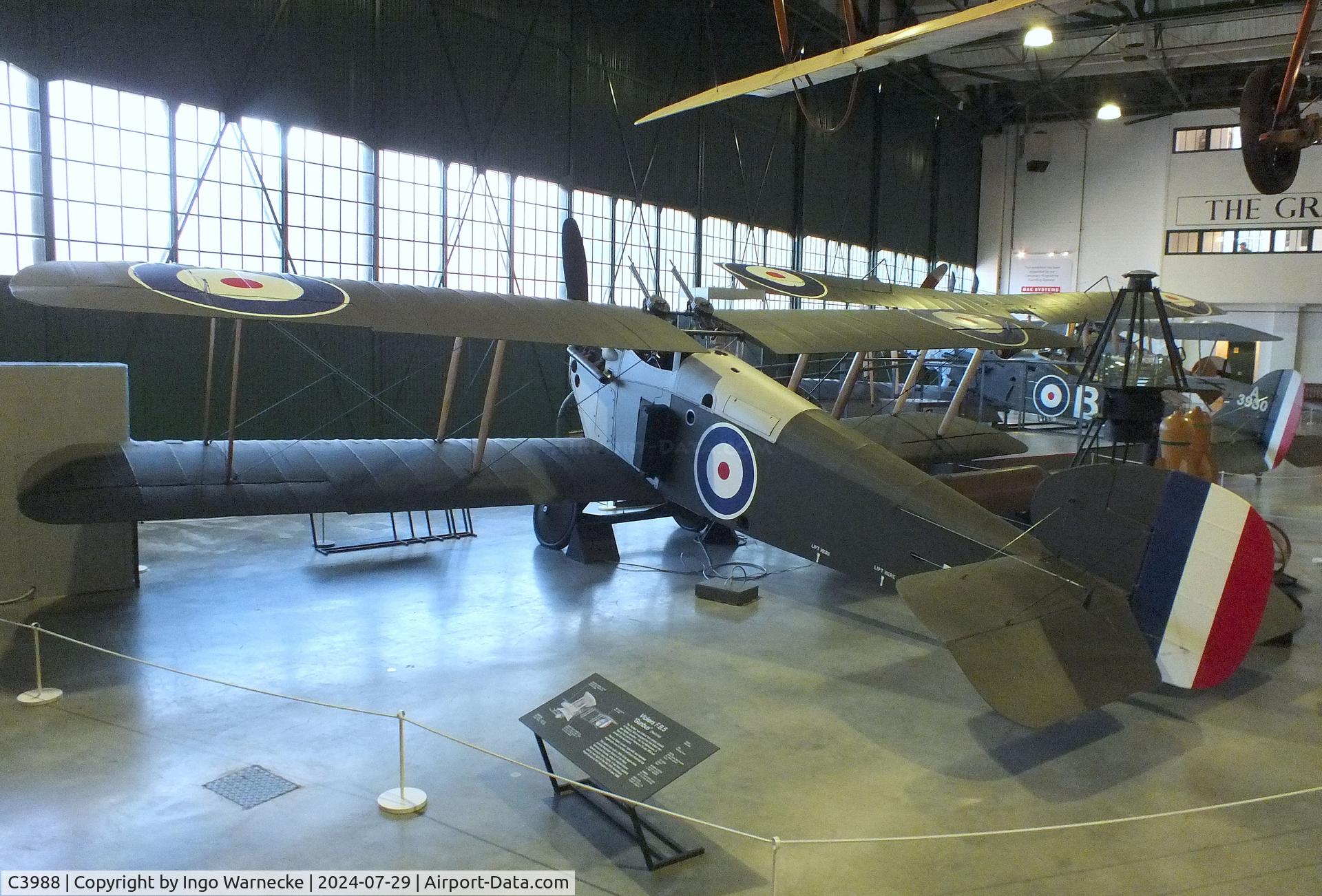 C3988, Sopwith 5F.1 Dolphin Replica C/N C3988, Sopwith 5F.1 Dolphin replica at the RAF Museum Hendon