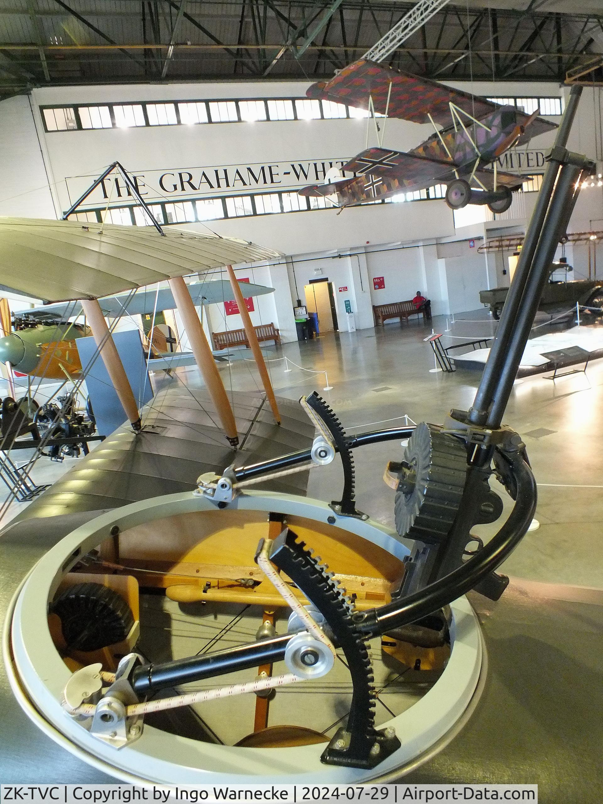 ZK-TVC, 2012 Royal Aircraft Factory RE-8 Replica C/N 0002, Royal Aircraft Factory R.E.8 replica at the RAF Museum Hendon