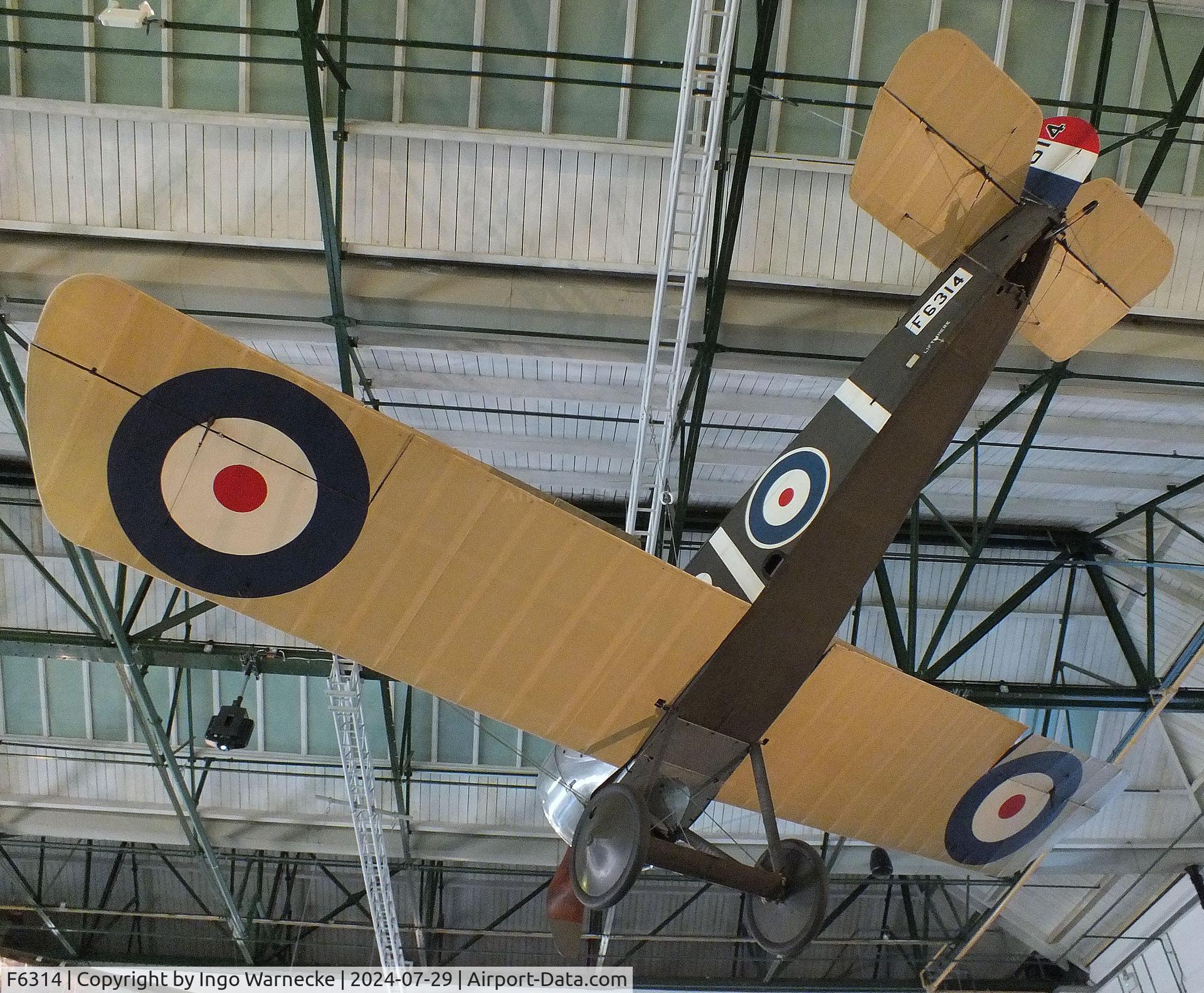 F6314, Sopwith F.1 Camel C/N Not found F6314, Sopwith F.1 Camel at the RAF Museum Hendon