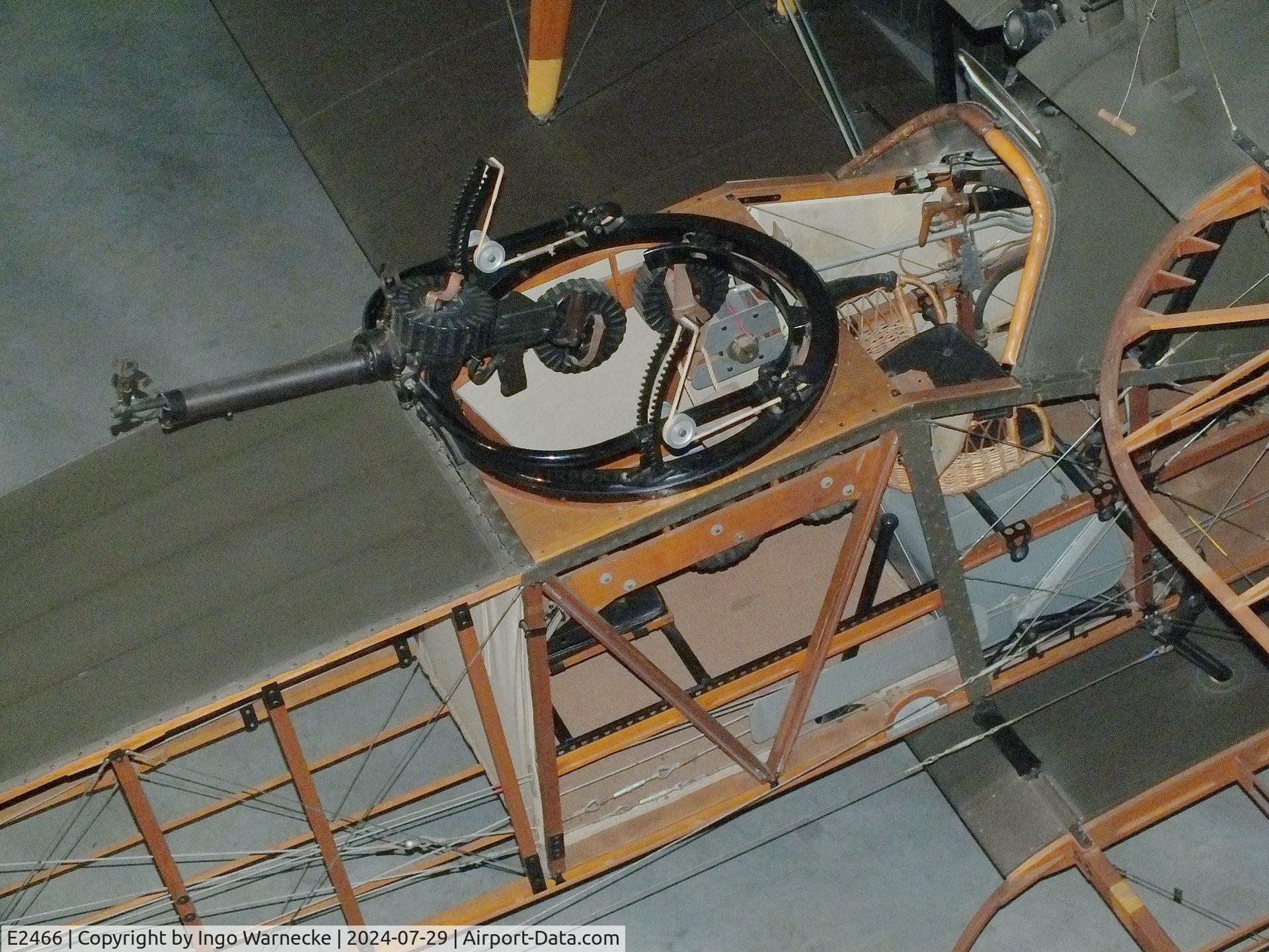 E2466, Bristol F.2B Fighter C/N Composite, Bristol F.2B Fighter (minus starboard outer skin) at the RAF Museum Hendon