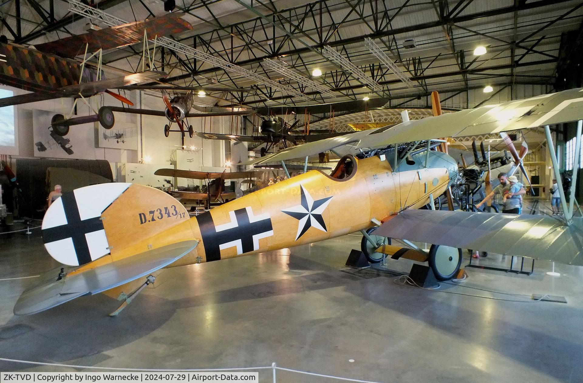 ZK-TVD, 2011 Albatros D-Va Replica C/N 83, Albatros D Va replica at the RAF Museum Hendon
