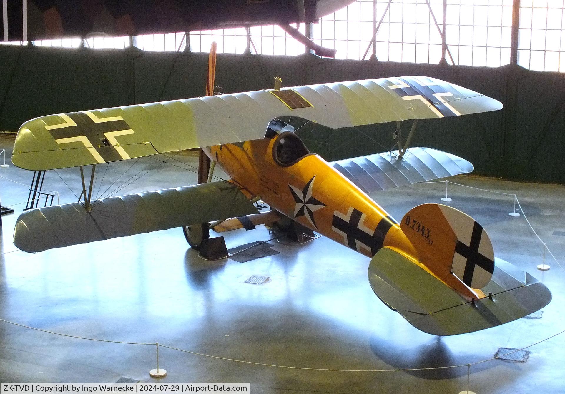 ZK-TVD, 2011 Albatros D-Va Replica C/N 83, Albatros D Va replica at the RAF Museum Hendon