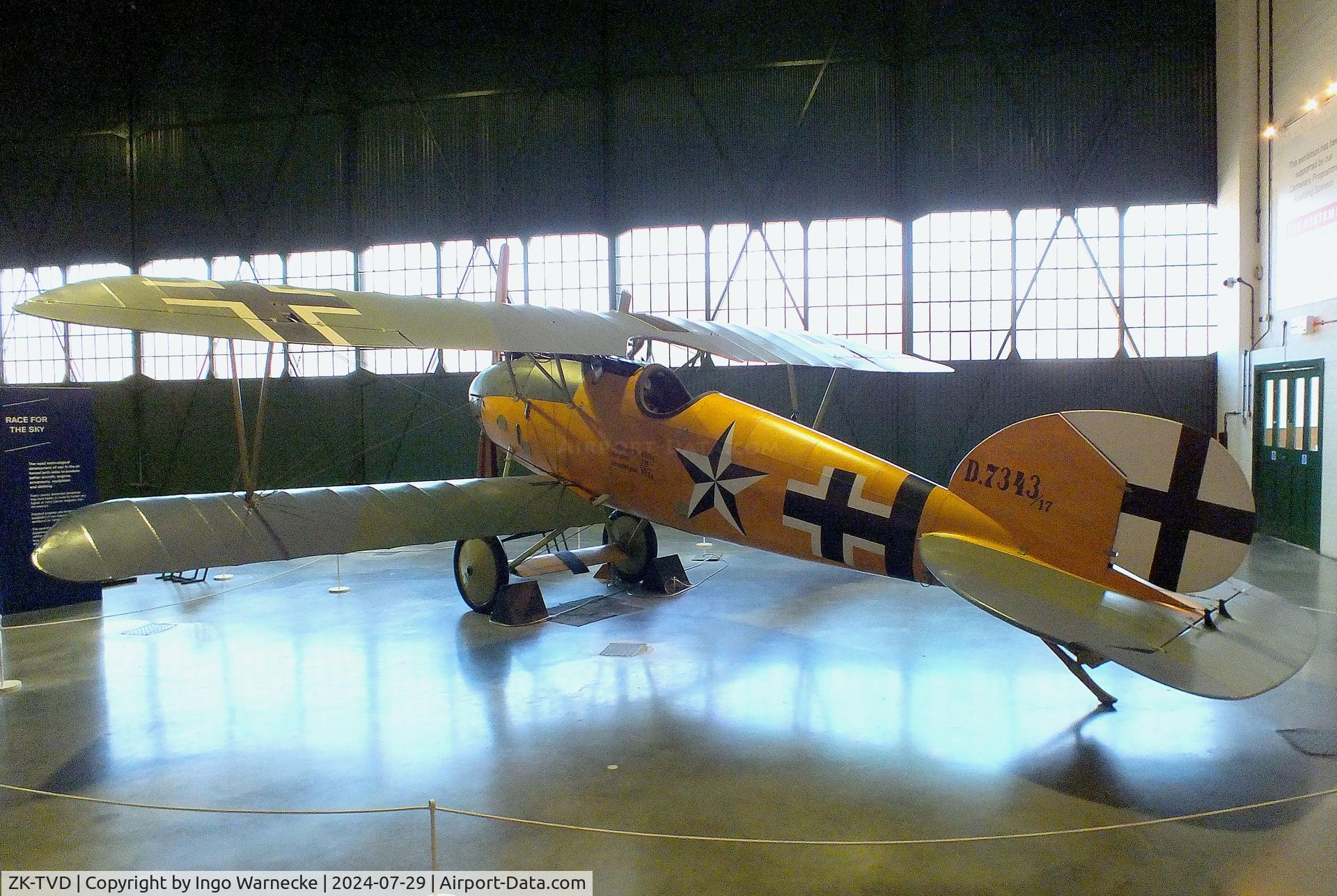 ZK-TVD, 2011 Albatros D-Va Replica C/N 83, Albatros D Va replica at the RAF Museum Hendon