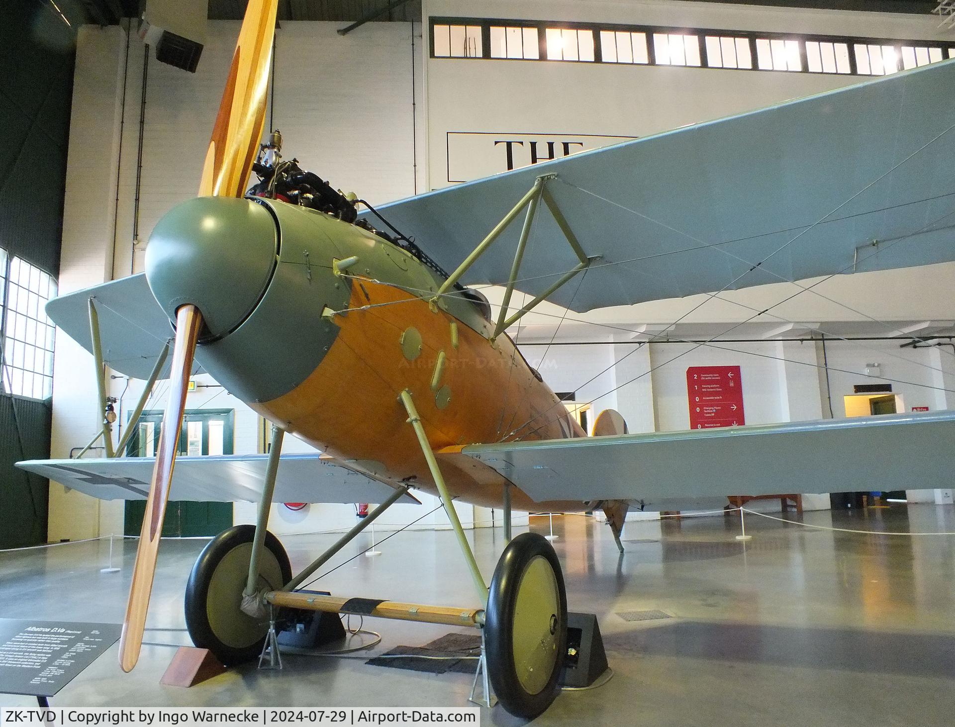 ZK-TVD, 2011 Albatros D-Va Replica C/N 83, Albatros D Va replica at the RAF Museum Hendon