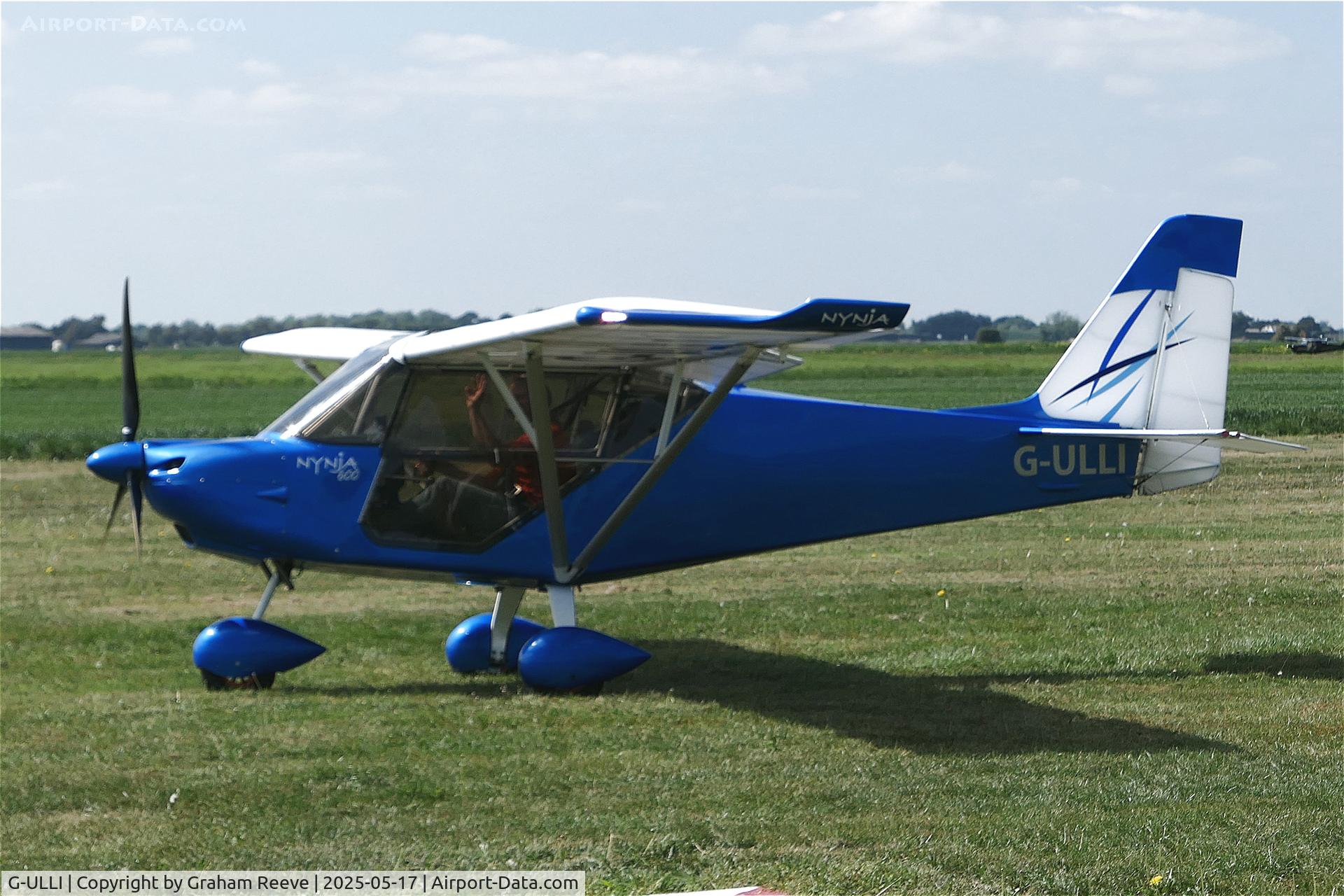 G-ULLI, 2021 Best Off Skyranger Nynja LS 912S(1) C/N BMAA/HB/734, Departing from Sutton Meadows.