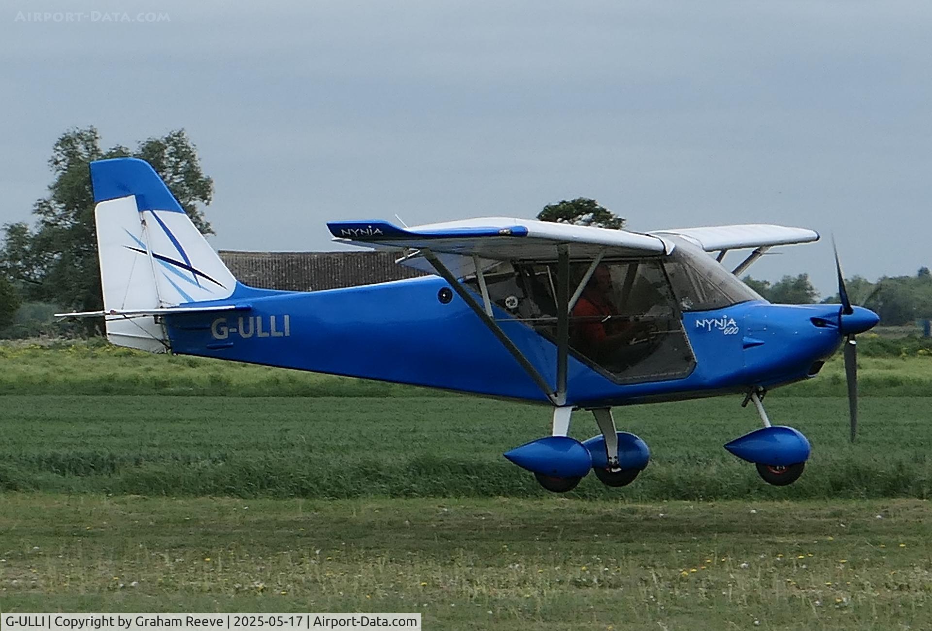 G-ULLI, 2021 Best Off Skyranger Nynja LS 912S(1) C/N BMAA/HB/734, Departing from Sutton Meadows.