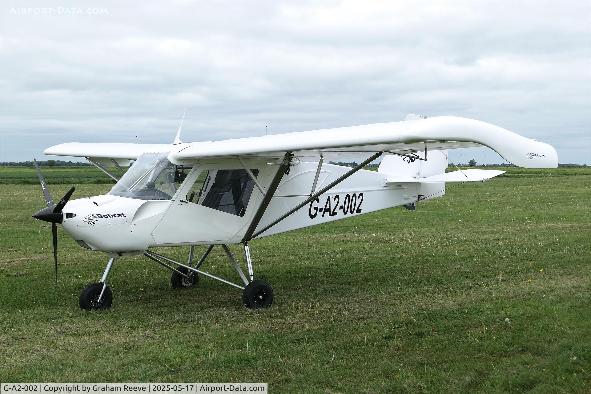 G-A2-002, 2024 The Light Aircraft Company Bobcat C/N Unknown, Parked at Sutton Meadows.