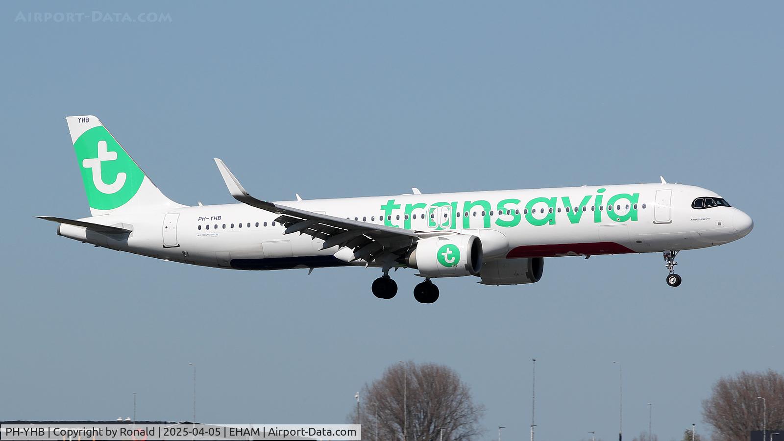 PH-YHB, 2024 Airbus A321-251 NX C/N 12043, at eham