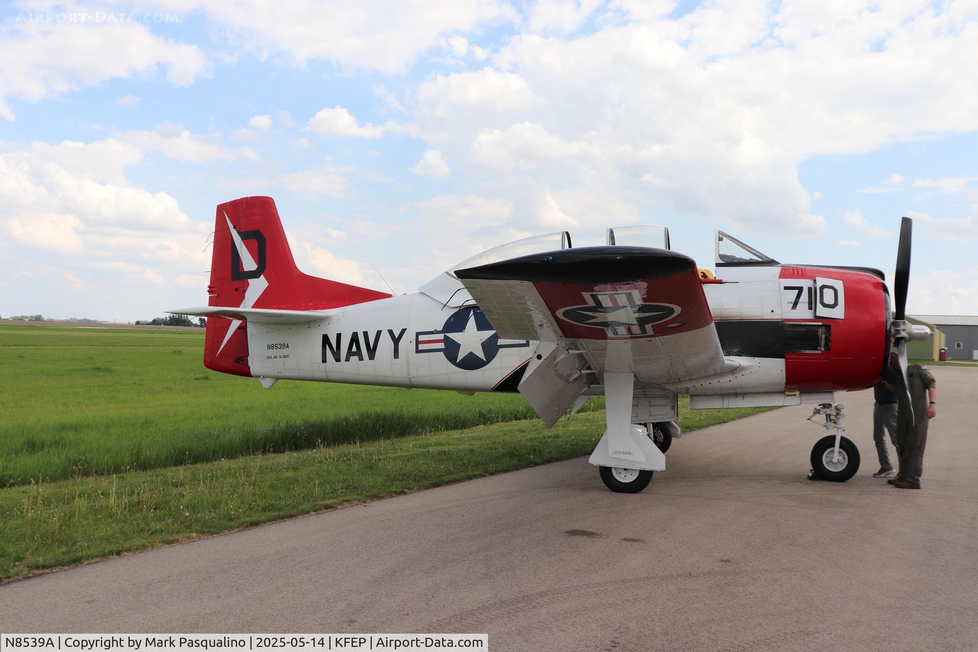 N8539A, 1950 North American T-28D Trojan C/N 174-165 (51-3627), North American T-28D