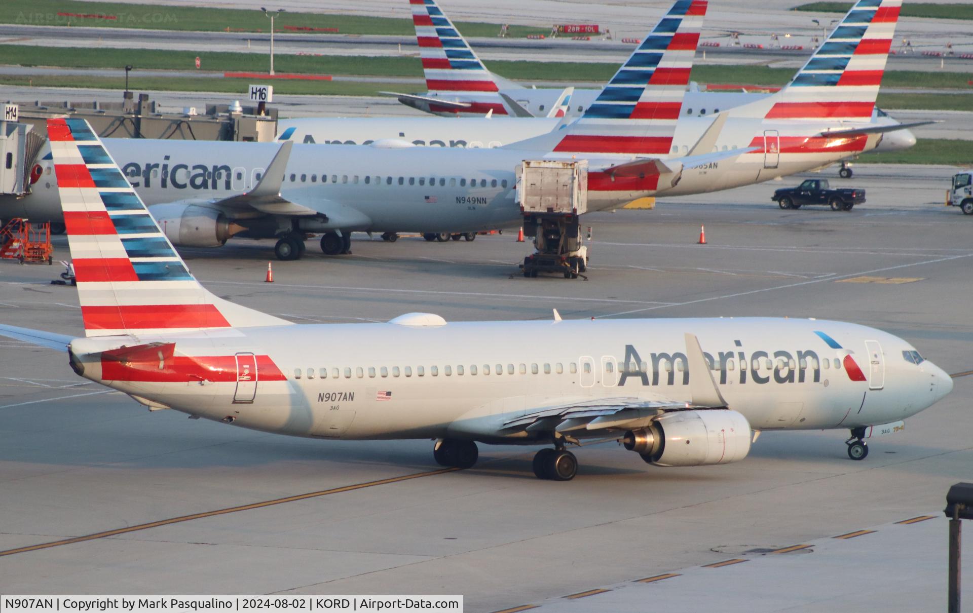 N907AN, 1999 Boeing 737-823 C/N 29509, Boeing 737-823